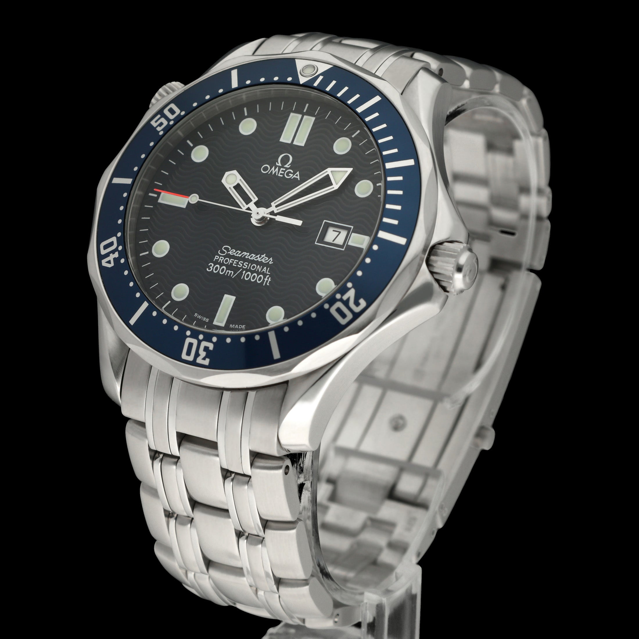 Omega Seamaster Diver 300 M 2541.80.00 - 1998 - Omega horloge - Omega kopen - Omega heren horloge - Trophies Watches