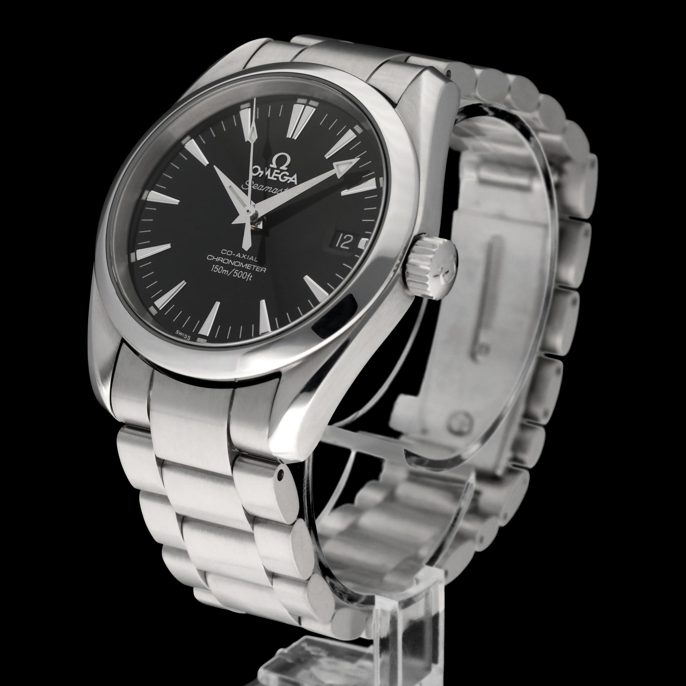 Omega Seamaster Aqua Terra Co-axial 2504.50.00 - 2005 - Omega horloge - Omega kopen - Omega heren horloge - Trophies Watches