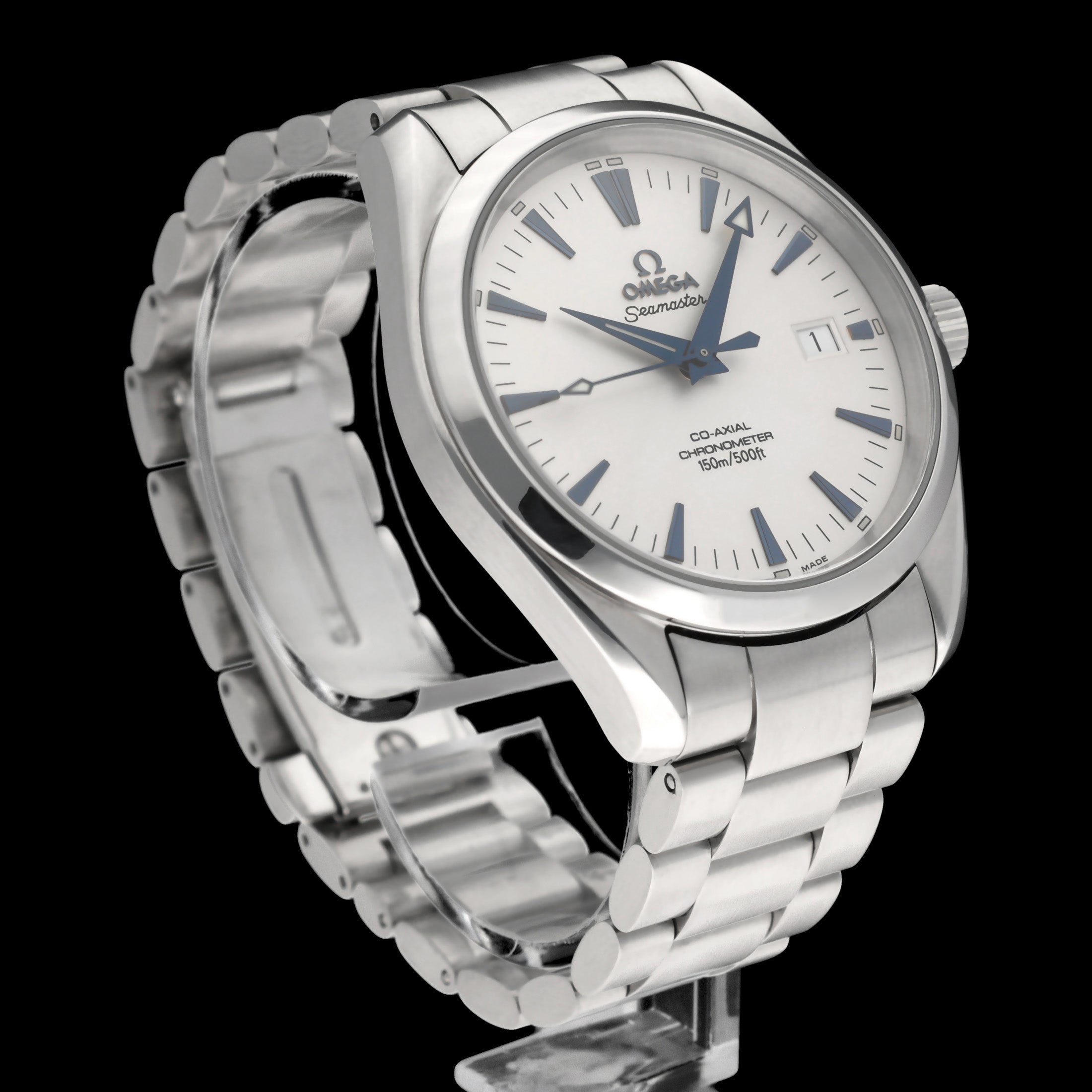 Omega Seamaster Aqua Terra 2503.33.00 - 2004 - Omega horloge - Omega kopen - Omega heren horloge - Trophies Watches