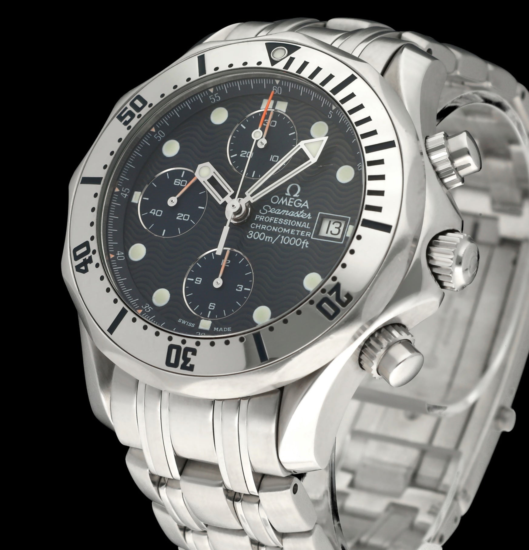 Omega Seamaster Diver 300 M 2589.30.00 - 1999 - Omega horloge - Omega kopen - Omega heren horloge - Trophies Watches