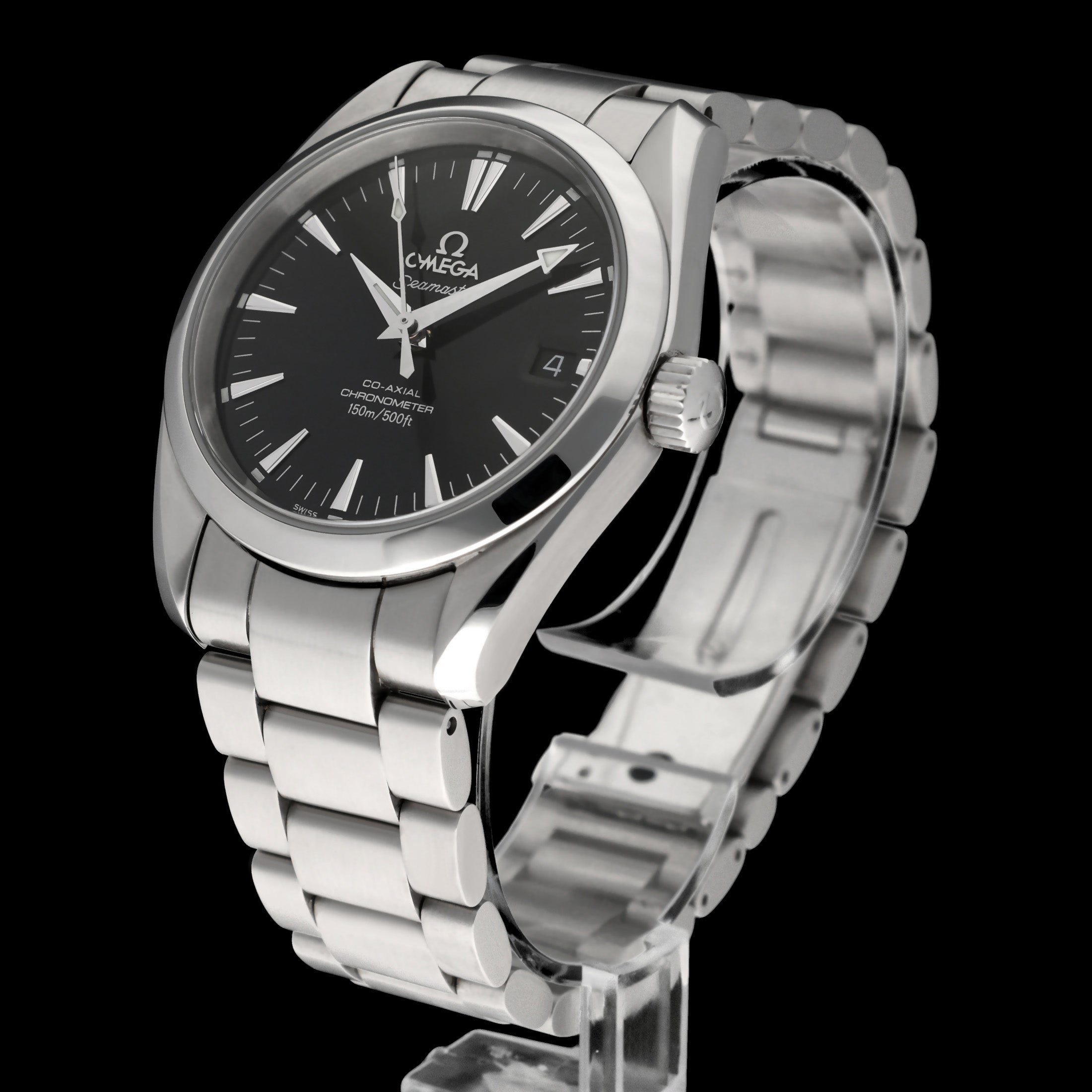 Omega Seamaster Aqua Terra Co-axial 2504.50.00 - 2005 - Omega horloge - Omega kopen - Omega heren horloge - Trophies Watches