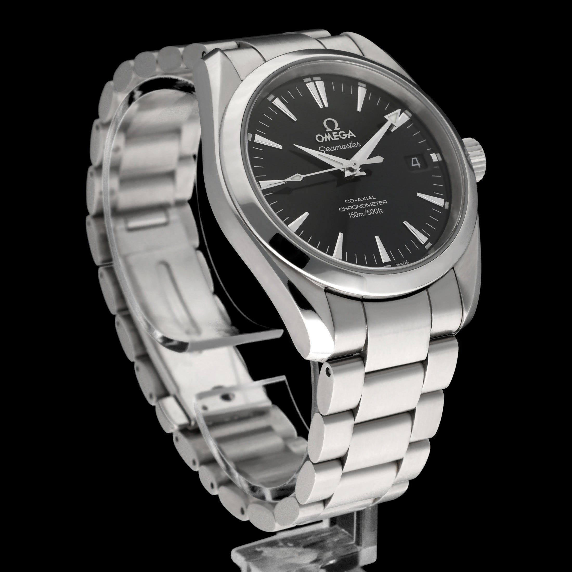 Omega Seamaster Aqua Terra Co-axial 2504.50.00 - 2005 - Omega horloge - Omega kopen - Omega heren horloge - Trophies Watches