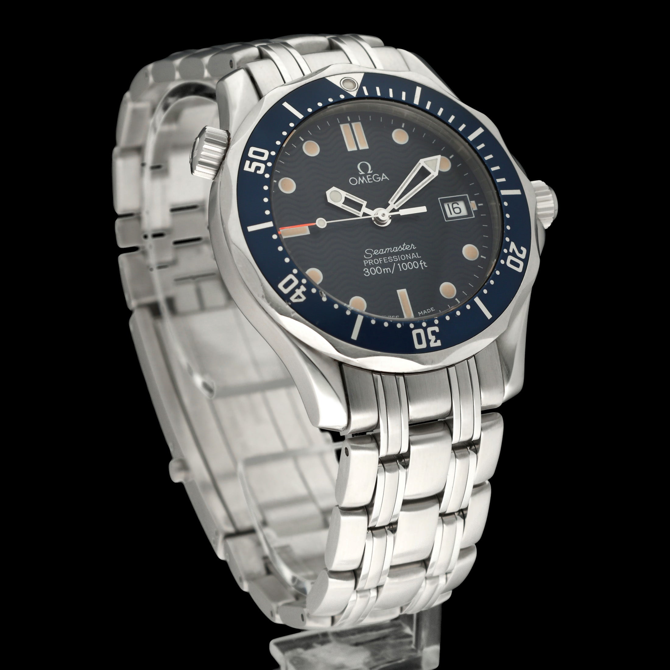 Omega Seamaster Diver 300 M 2561.80.00 - 1994 - Omega horloge - Omega kopen - Omega heren horloge - Trophies Watches