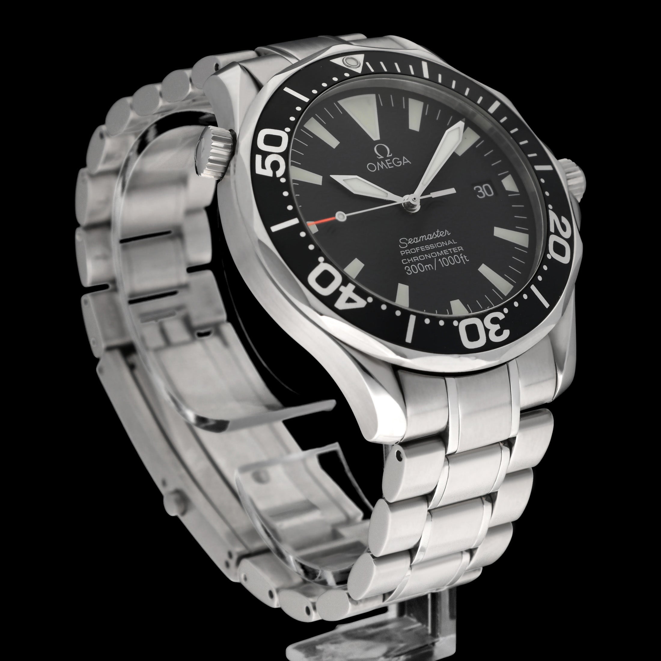 Omega Seamaster 2254.50 - 2001 - Omega horloge - Omega kopen - Omega heren horloge - Trophies Watches