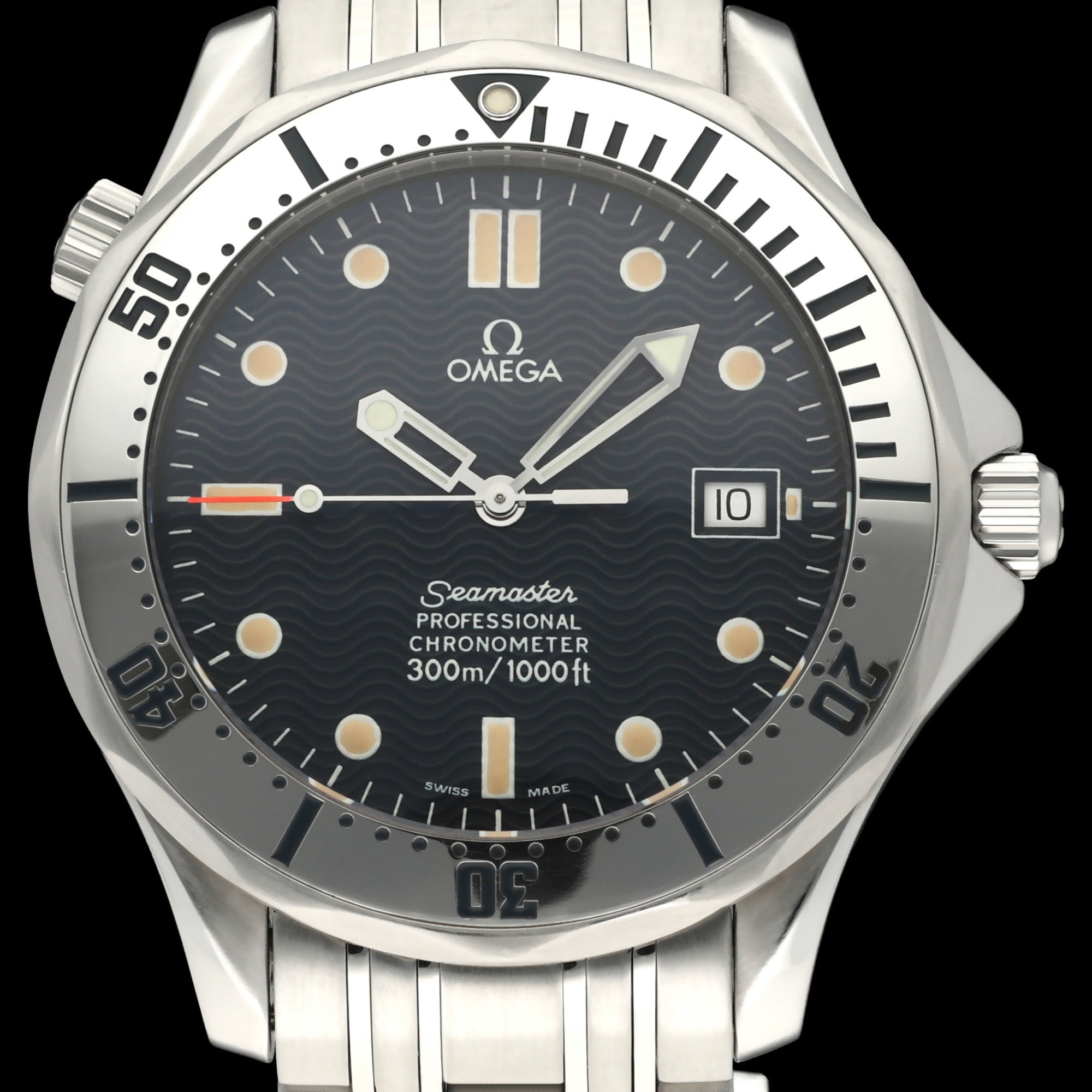 Omega Seamaster Diver 300 M 2532.80.00 - 1998 - Omega horloge - Omega kopen - Omega heren horloge - Trophies Watches