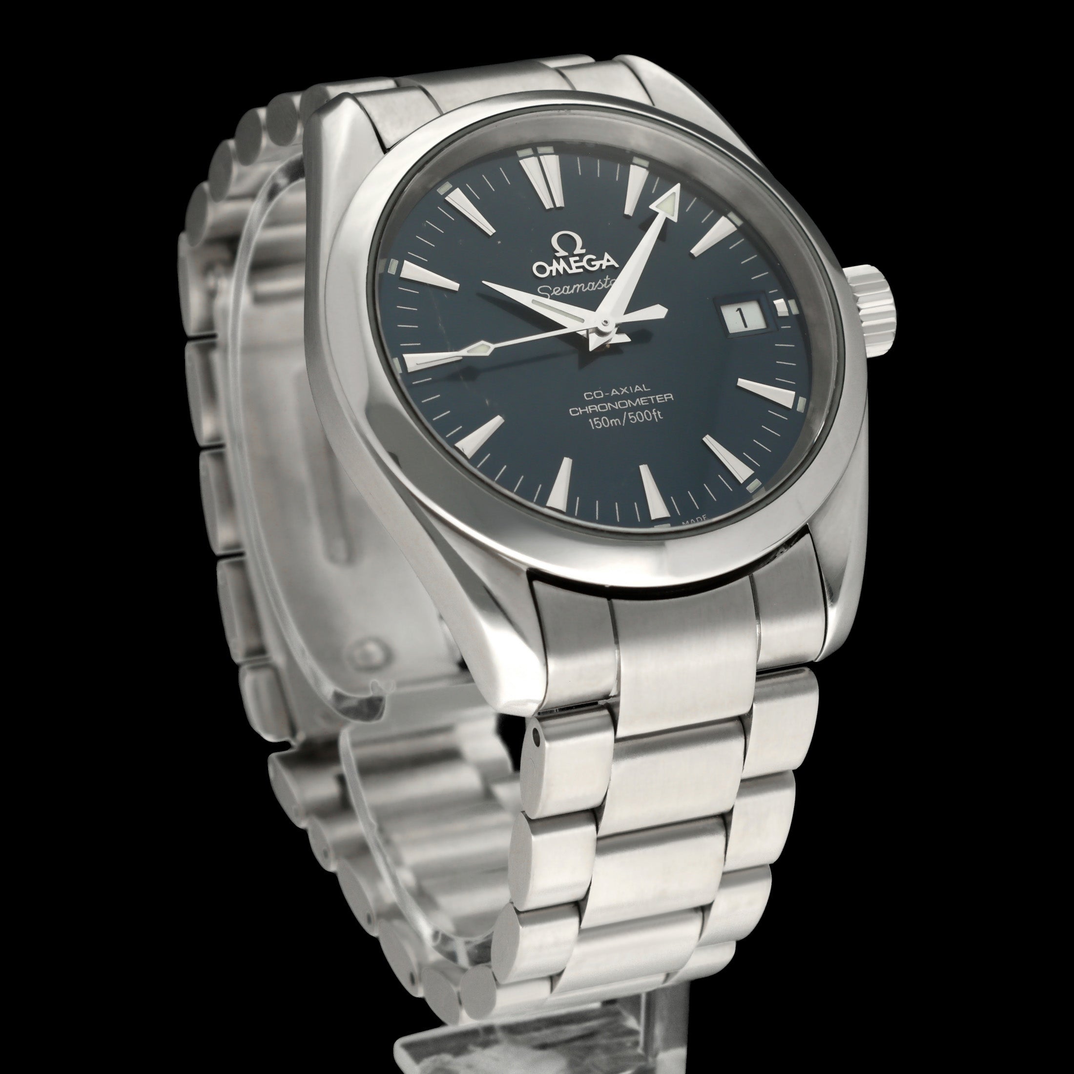 Omega Seamaster Aqua Terra Co-axial 2504.80.00 - 2007 - Omega horloge - Omega kopen - Omega heren horloge - Trophies Watches