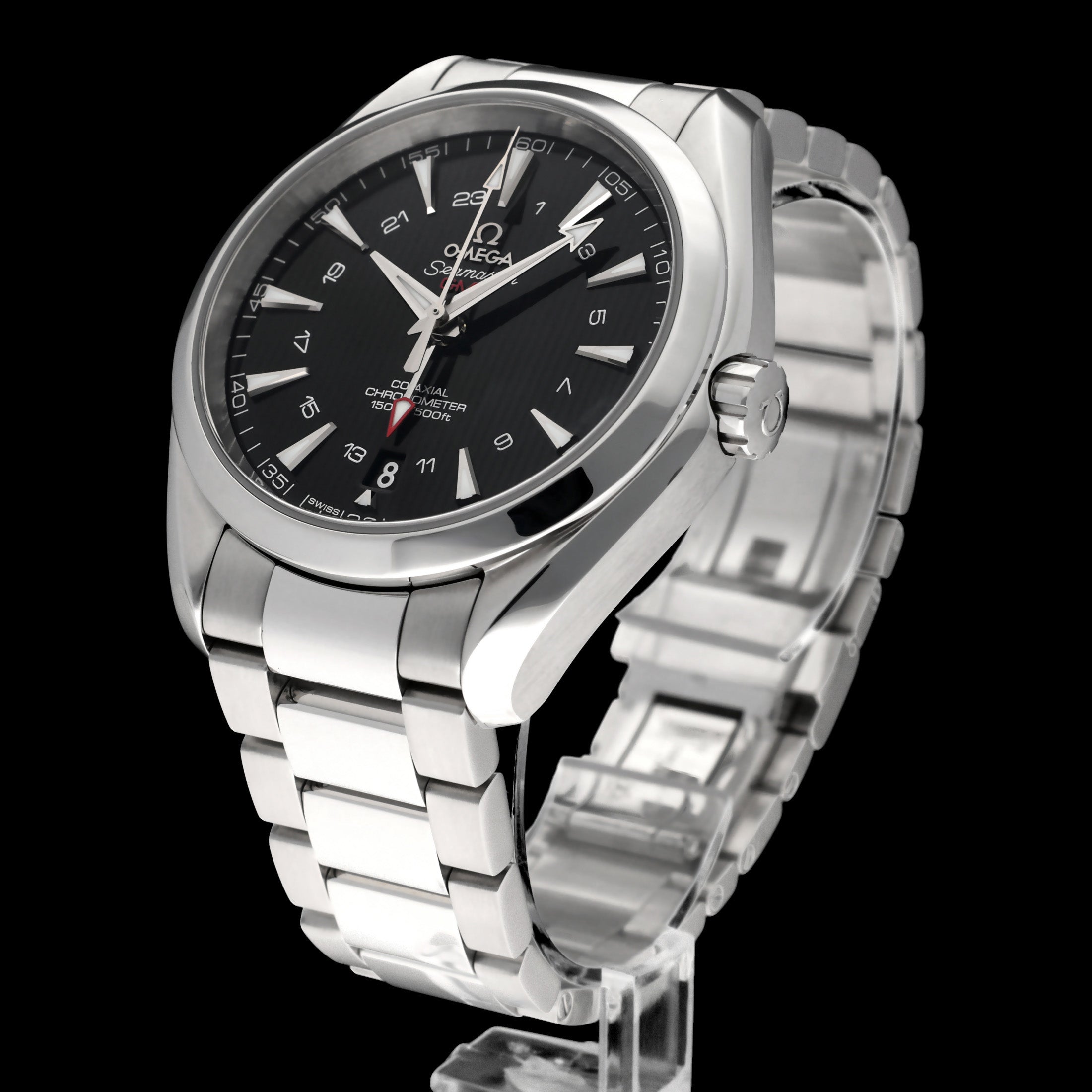 Omega Seamaster Aqua Terra Gmt Co-axial 231.10.43.22.01.001 - 2019 - Omega horloge - Omega kopen - Omega heren horloge - Trophies Watches