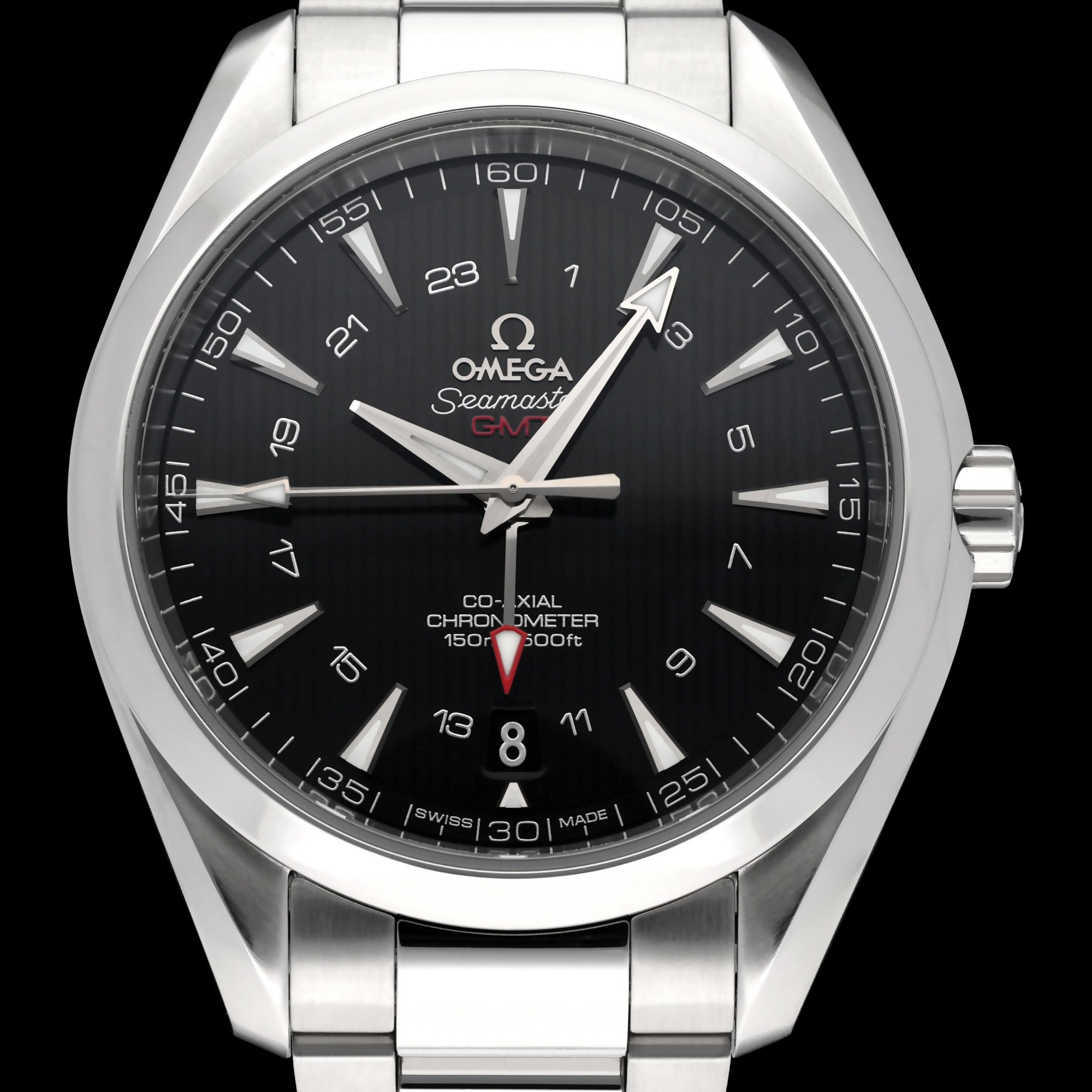 Omega Seamaster Aqua Terra Gmt Co-axial 231.10.43.22.01.001 - 2019 - Omega horloge - Omega kopen - Omega heren horloge - Trophies Watches