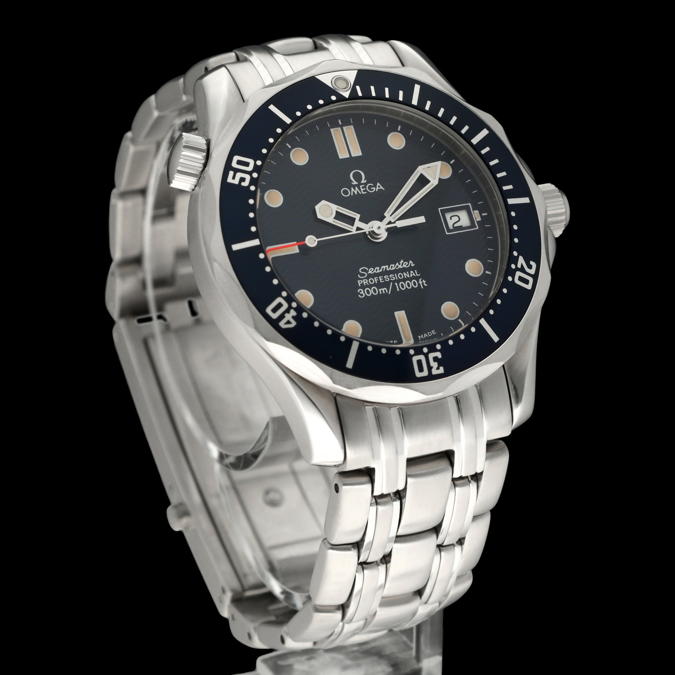 Omega Seamaster Diver 300 M 2561.80.00 - 1993 - Omega horloge - Omega kopen - Omega heren horloge - Trophies Watches