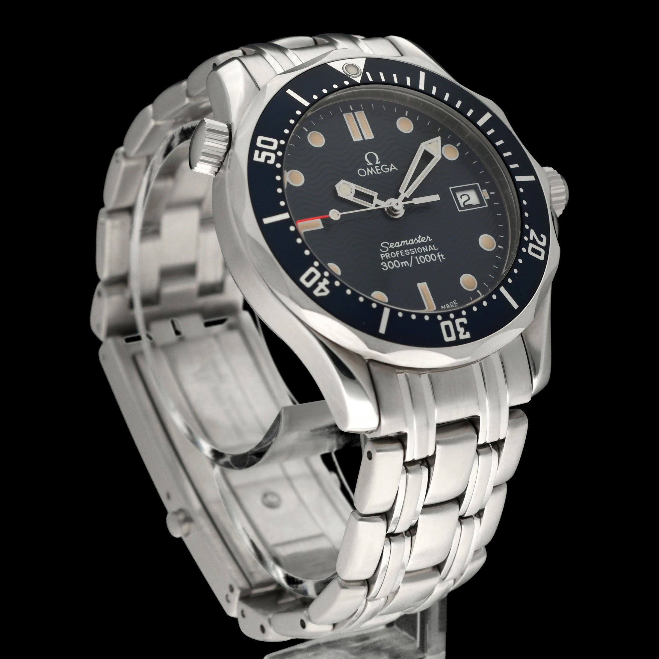 Omega Seamaster Diver 300 M 2561.80.00 - 1993 - Omega horloge - Omega kopen - Omega heren horloge - Trophies Watches