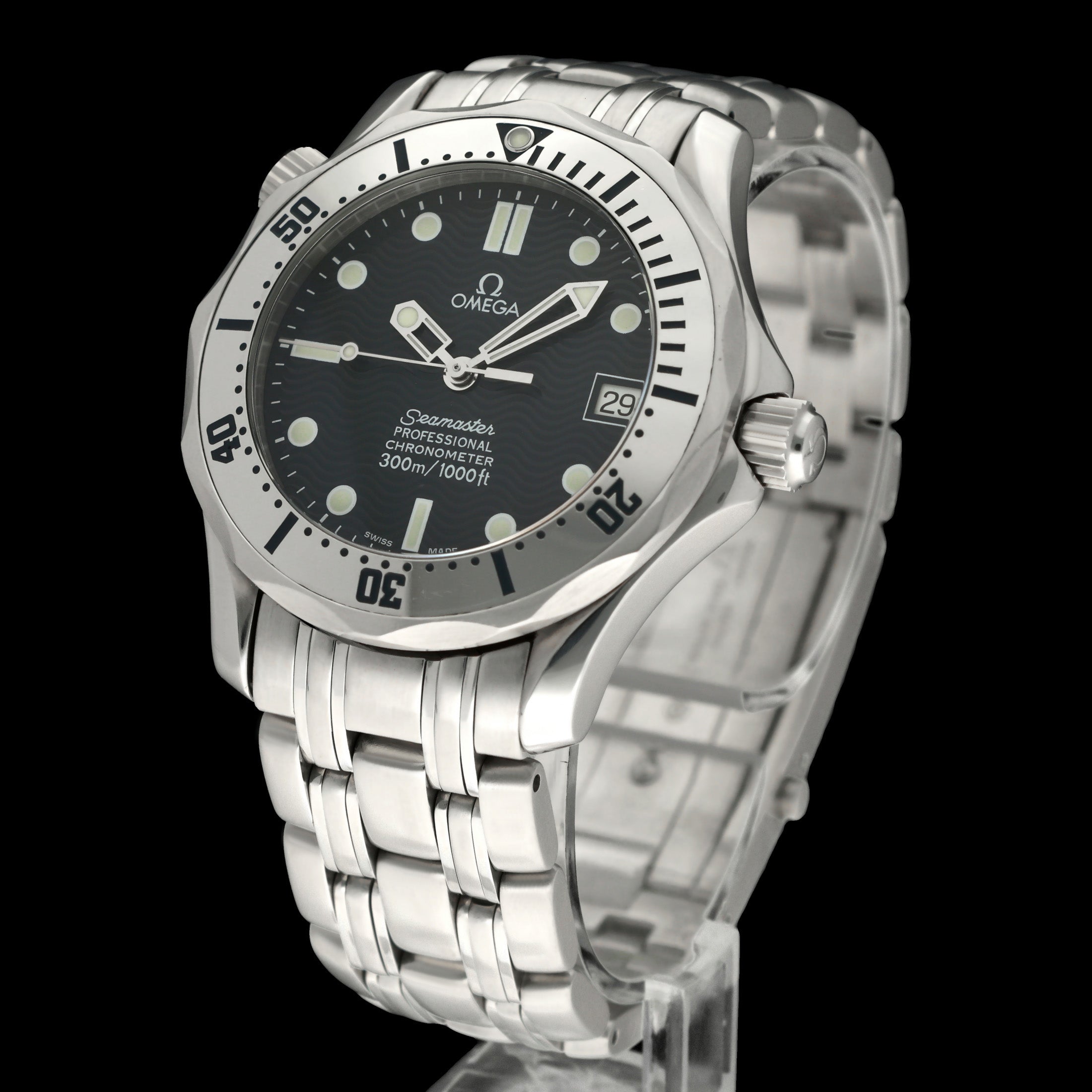 Omega Seamaster Diver 300 M 2552.80.00- 1999 - Omega horloge - Omega kopen - Omega heren horloge - Trophies Watches