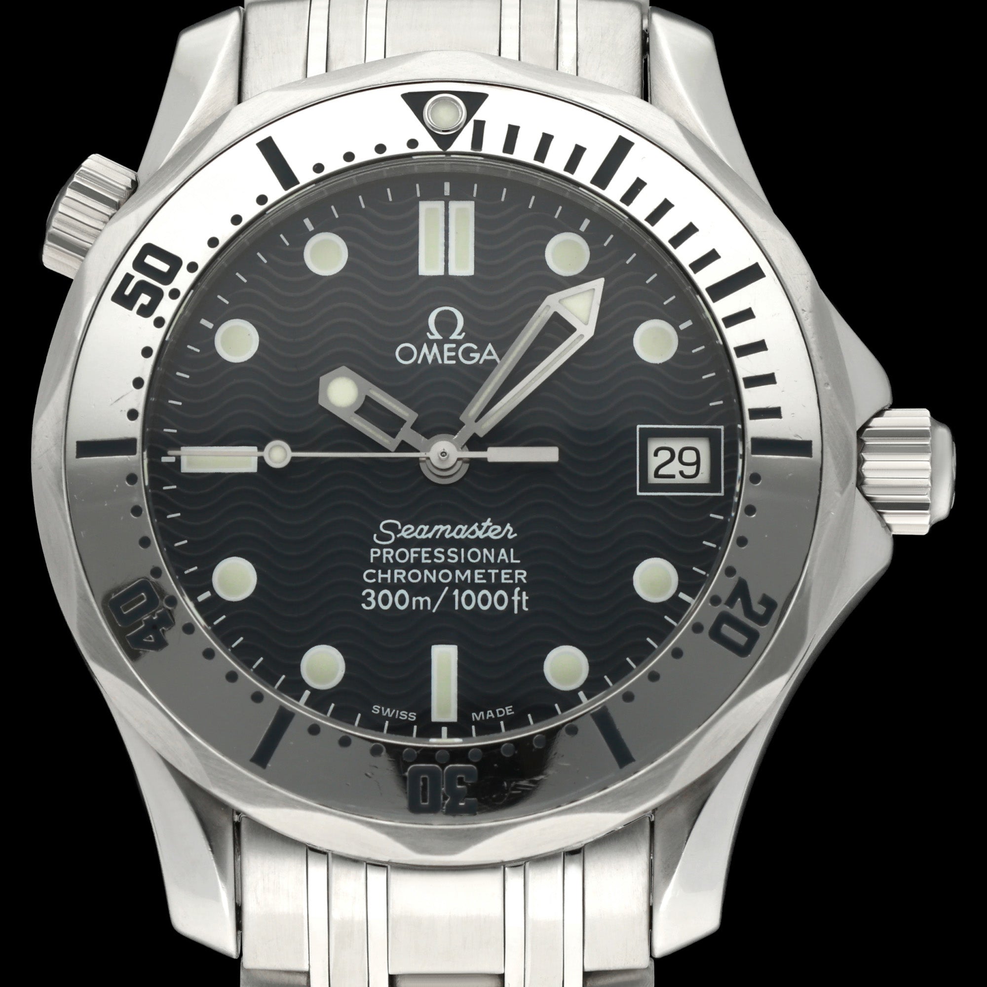 Omega Seamaster Diver 300 M 2552.80.00- 1999 - Omega horloge - Omega kopen - Omega heren horloge - Trophies Watches