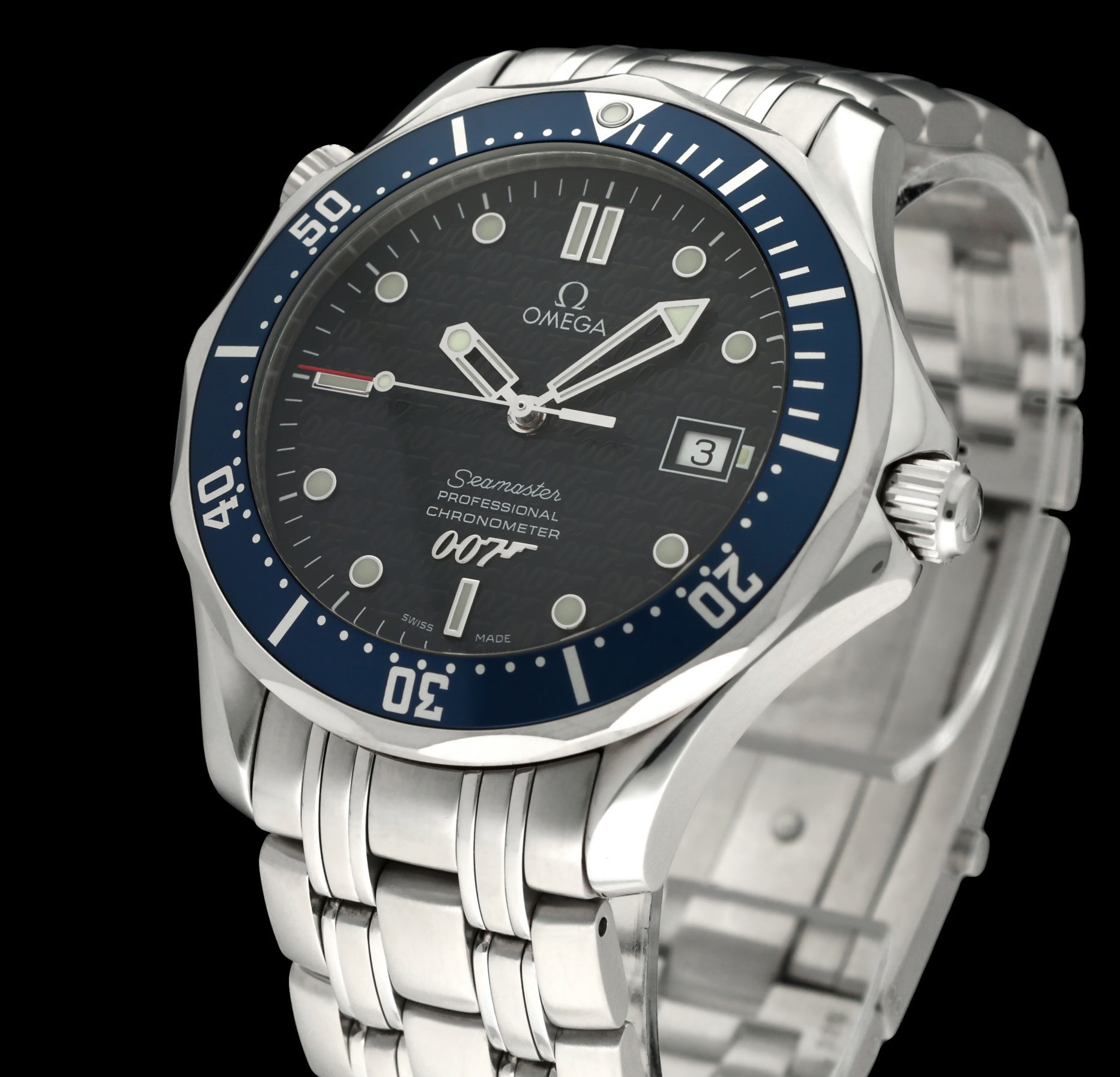 Omega Seamaster Diver 300 M 2537.80 - 2003 - Omega horloge - Omega kopen - Omega heren horloge - Trophies Watches