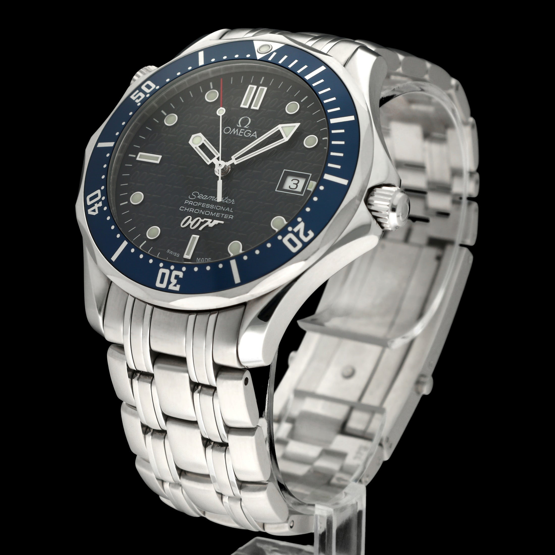 Omega Seamaster Diver 300 M 2537.80 - 2003 - Omega horloge - Omega kopen - Omega heren horloge - Trophies Watches