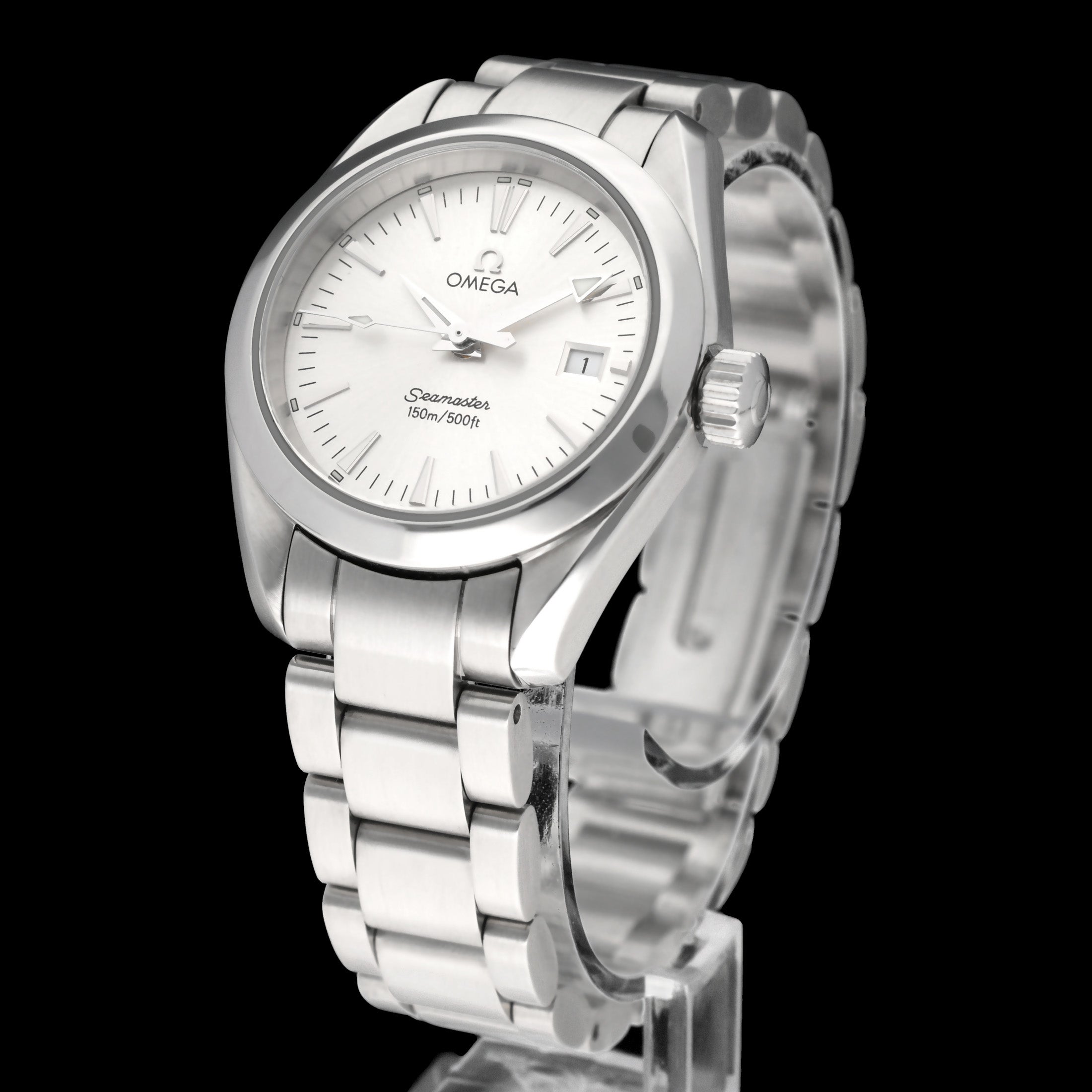 Omega Seamaster Aqua Terra 2577.30 - 1998 - Omega horloge - Omega kopen - Omega dames horloge - Trophies Watches