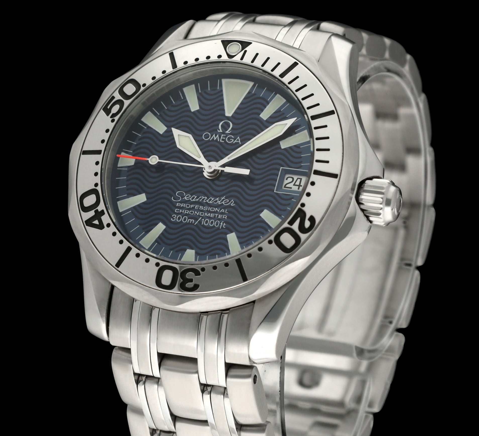 Omega Seamaster Diver 300 M 2554.80.00- 1999 - Omega horloge - Omega kopen - Omega heren horloge - Trophies Watches