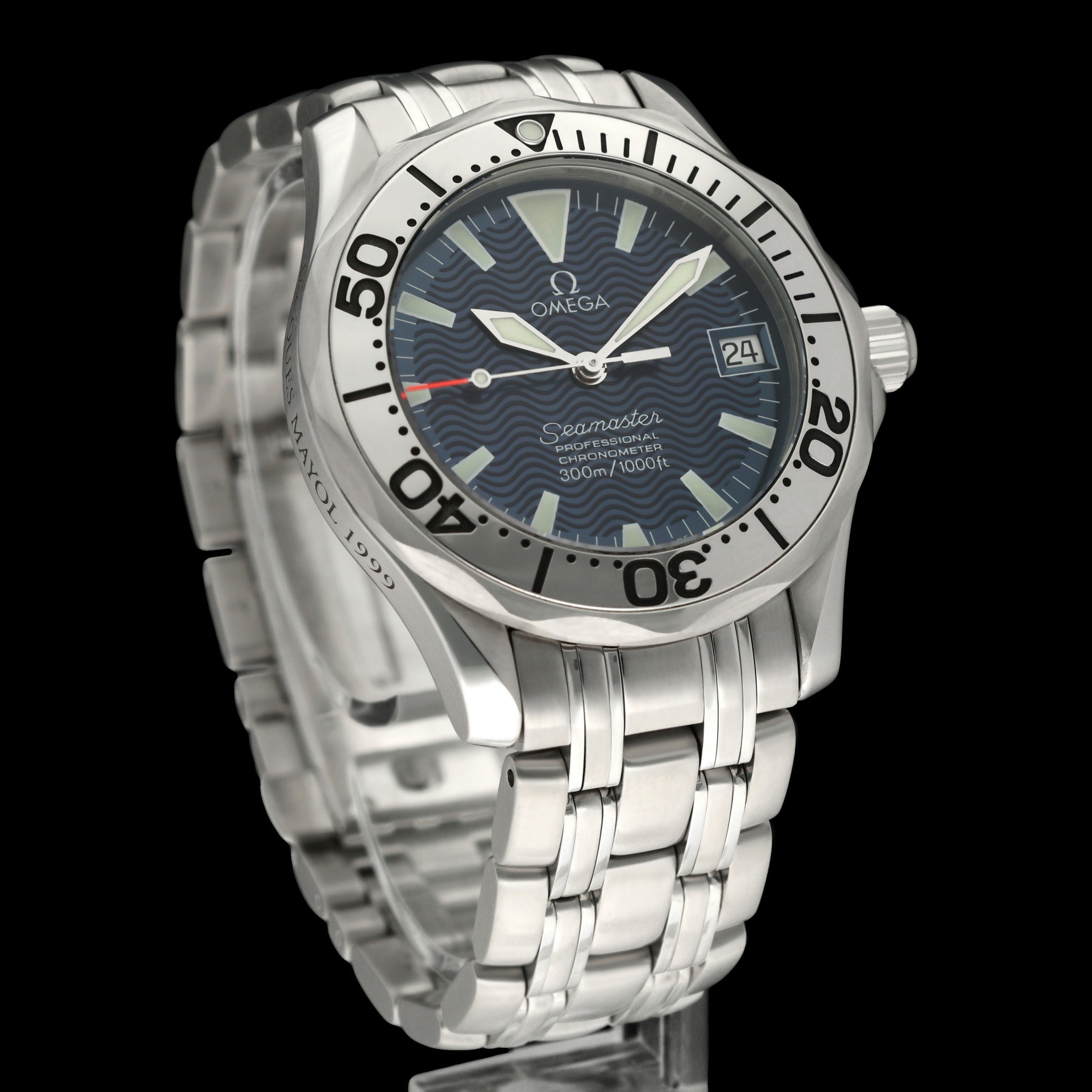 Omega Seamaster Diver 300 M 2554.80.00- 1999 - Omega horloge - Omega kopen - Omega heren horloge - Trophies Watches