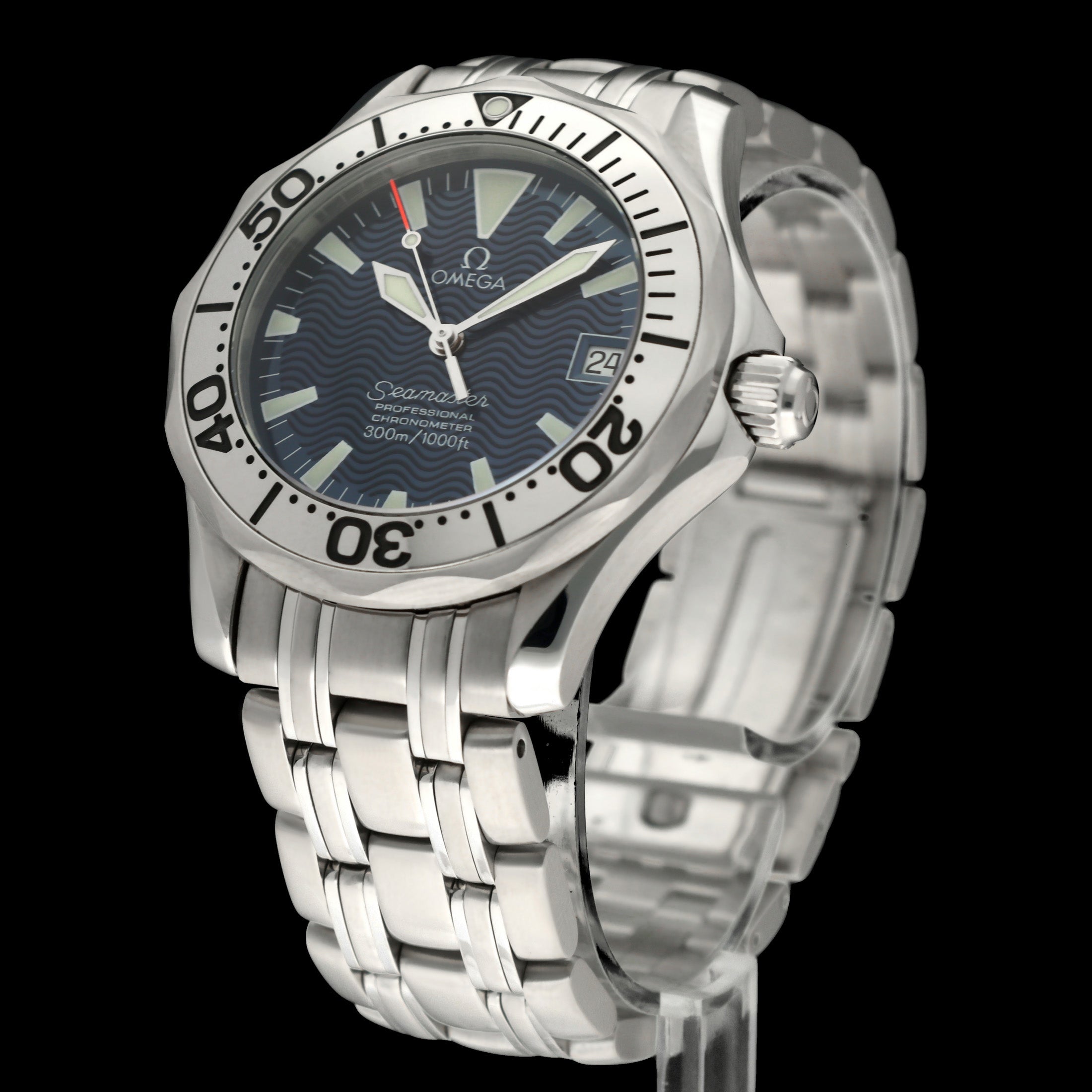 Omega Seamaster Diver 300 M 2554.80.00- 1999 - Omega horloge - Omega kopen - Omega heren horloge - Trophies Watches
