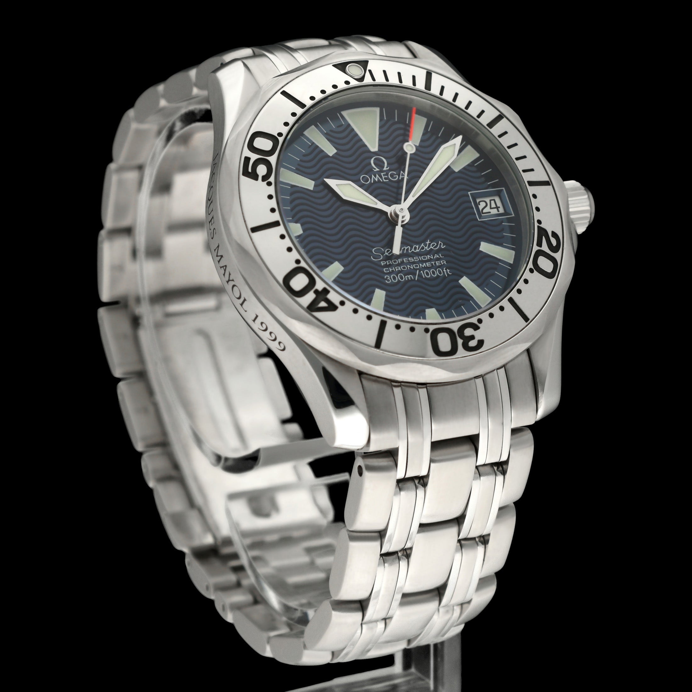 Omega Seamaster Diver 300 M 2554.80.00- 1999 - Omega horloge - Omega kopen - Omega heren horloge - Trophies Watches