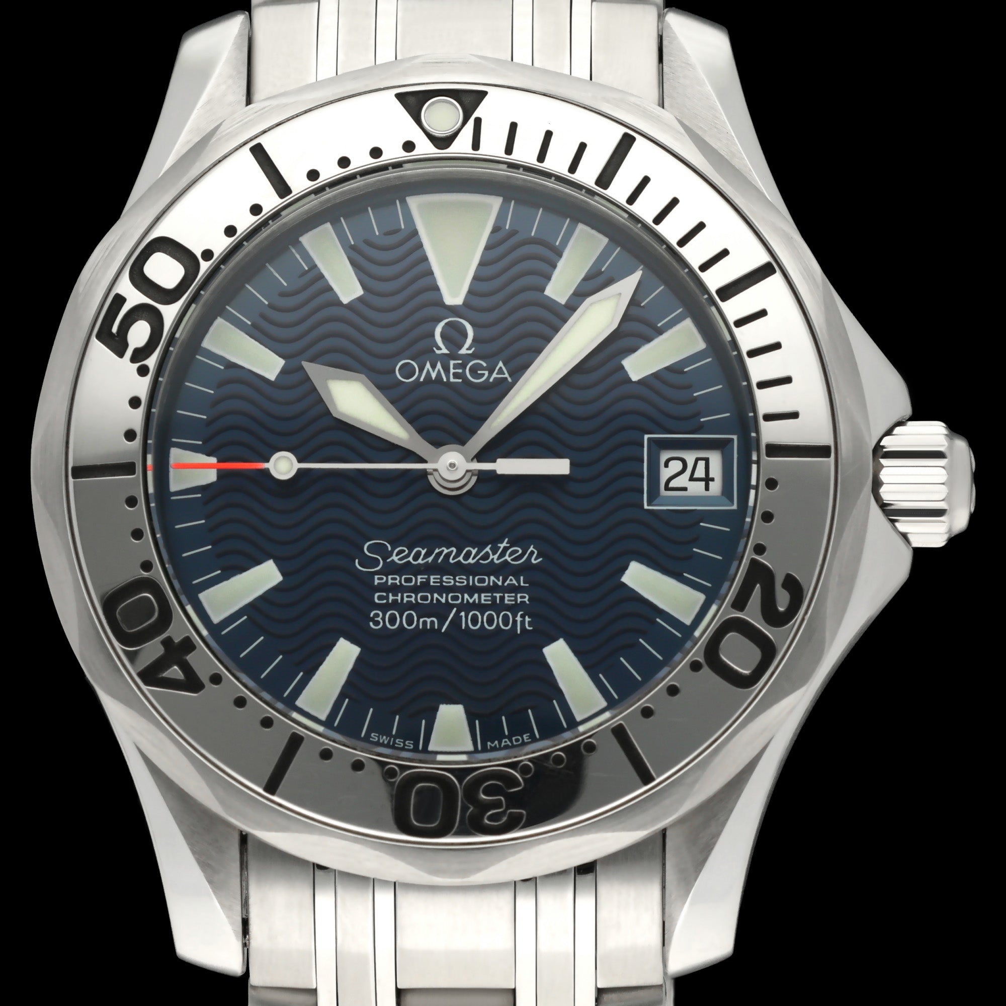 Omega Seamaster Diver 300 M 2554.80.00- 1999 - Omega horloge - Omega kopen - Omega heren horloge - Trophies Watches
