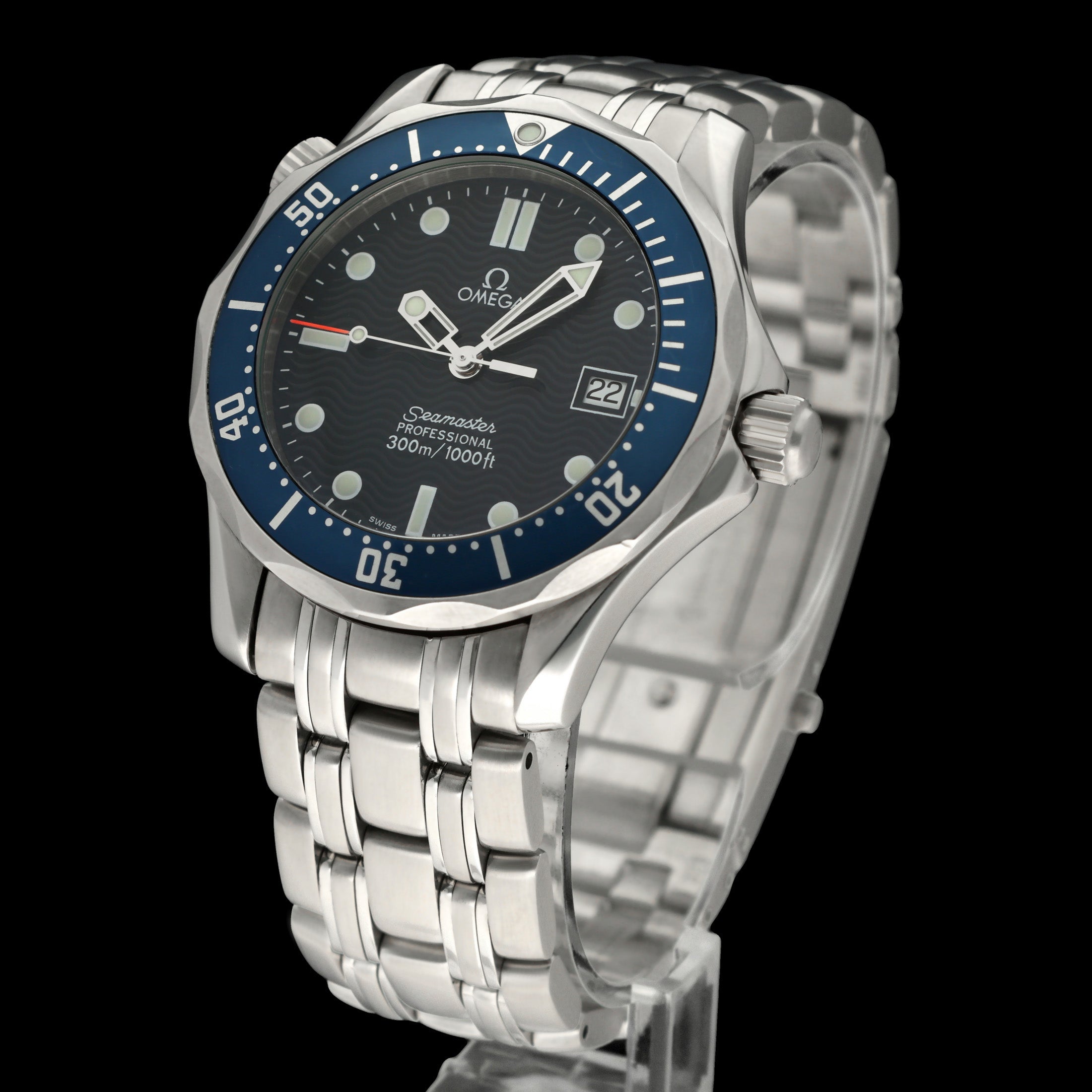 Omega Seamaster Diver 300 M 2561.80.00 - 1998 - Omega horloge - Omega kopen - Omega heren horloge - Trophies Watches