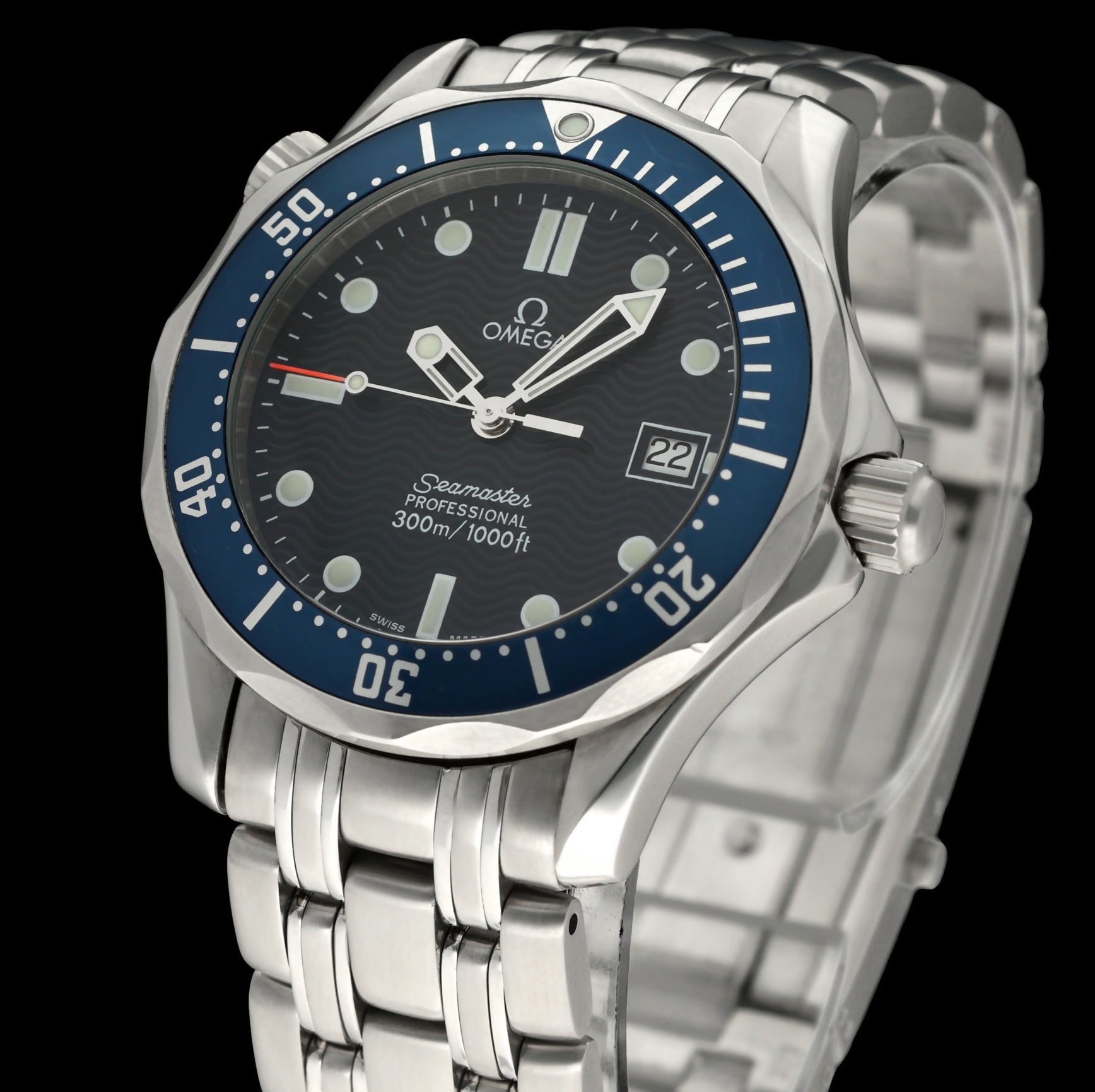 Omega Seamaster Diver 300 M 2561.80.00 - 1998 - Omega horloge - Omega kopen - Omega heren horloge - Trophies Watches