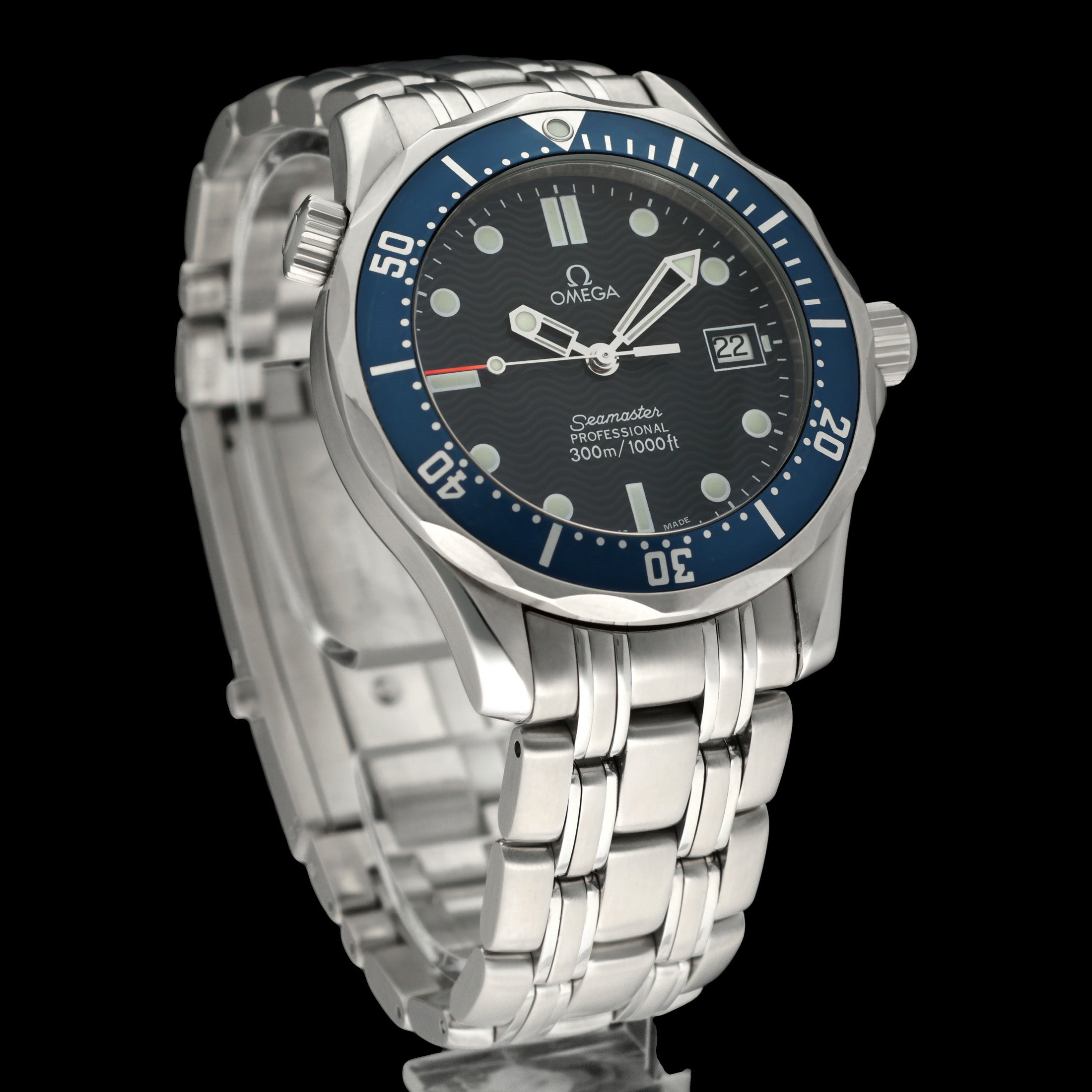 Omega Seamaster Diver 300 M 2561.80.00 - 1998 - Omega horloge - Omega kopen - Omega heren horloge - Trophies Watches