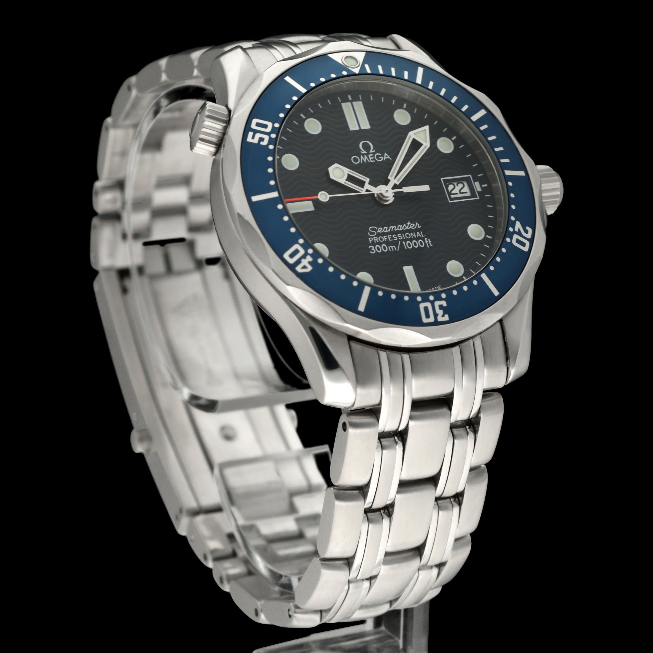 Omega Seamaster Diver 300 M 2561.80.00 - 1998 - Omega horloge - Omega kopen - Omega heren horloge - Trophies Watches