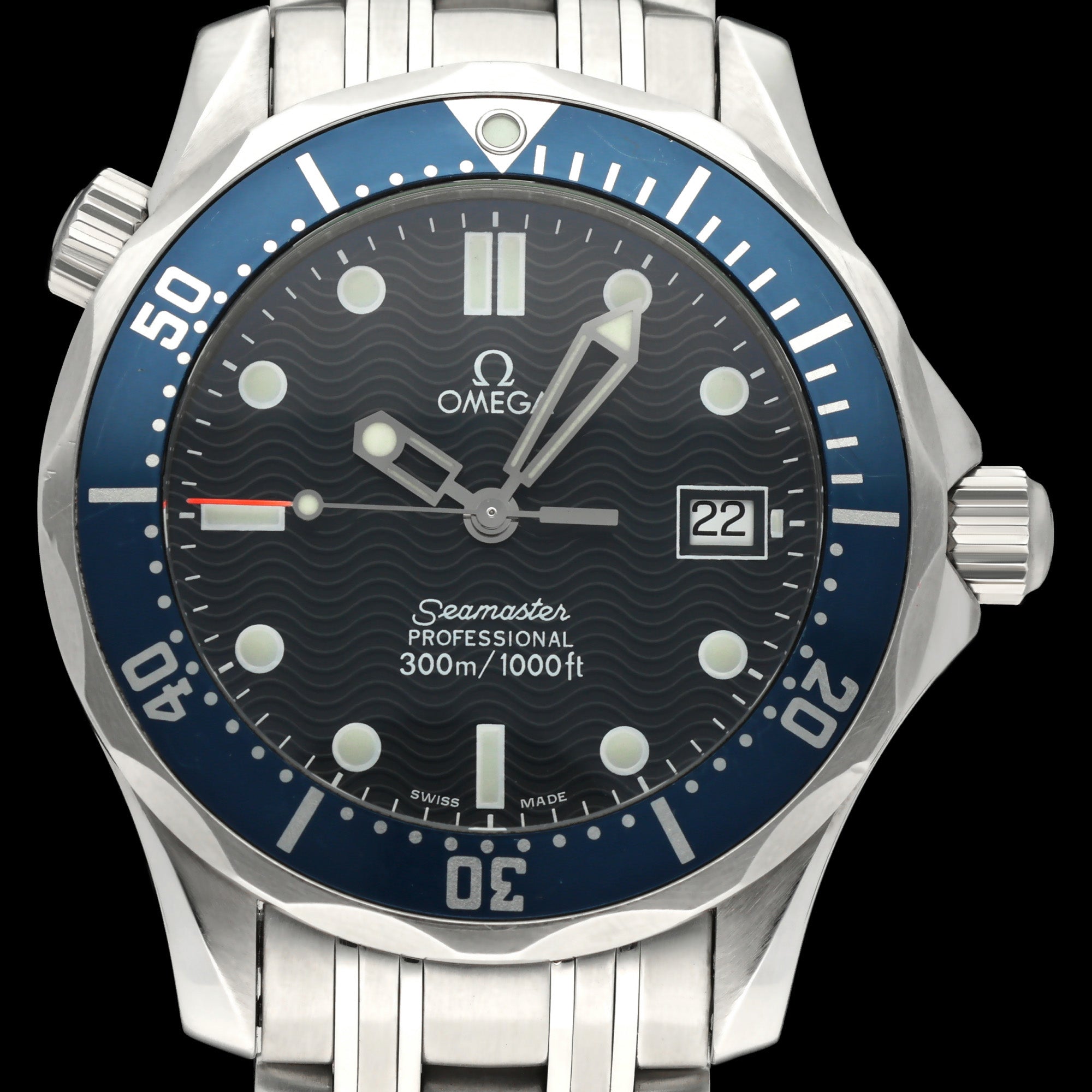 Omega Seamaster Diver 300 M 2561.80.00 - 1998 - Omega horloge - Omega kopen - Omega heren horloge - Trophies Watches
