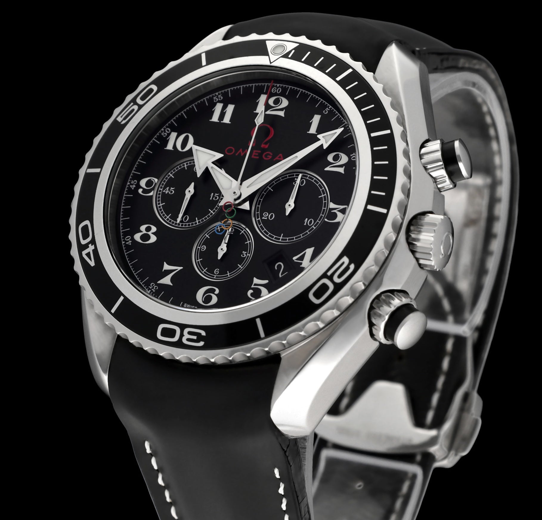 Omega Seamaster Planet Ocean 222.32.46.50.01.001 - 2010 - Omega horloge - Omega kopen - Omega heren horloge - Trophies Watches