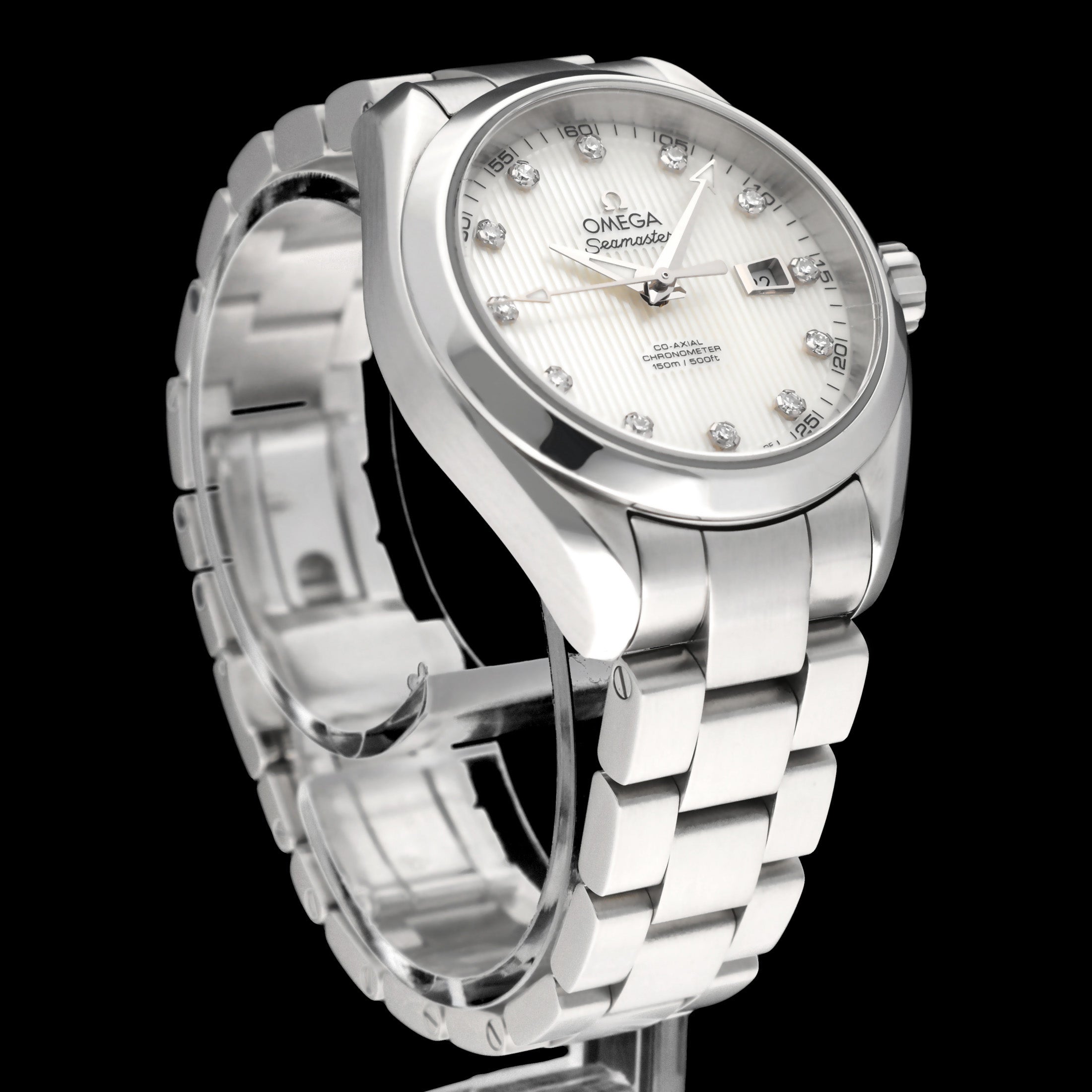 Omega Seamaster Aqua Terra Co-axial 231.10.34.20.55.001 - 2017 - Omega horloge - Omega kopen - Omega dames horloge - Trophies Watches