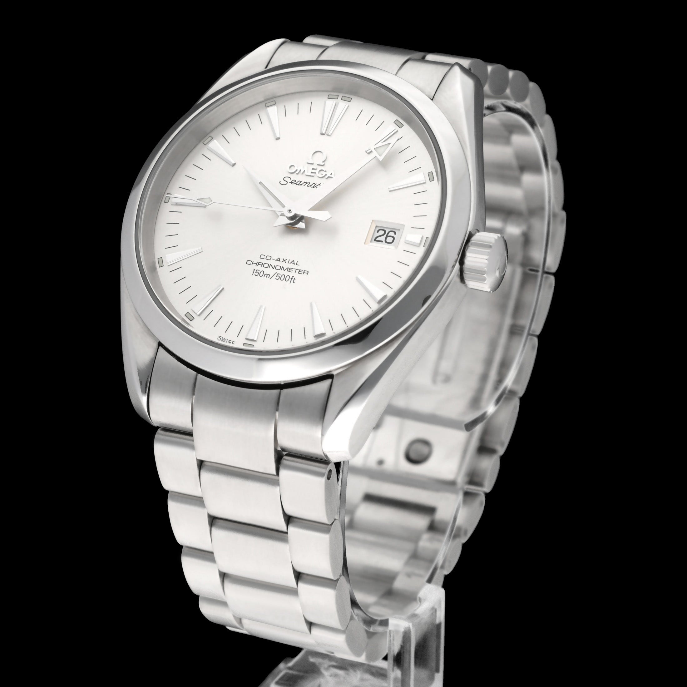 Omega Seamaster Aqua Terra 2503.30.00 - 2004 - Omega horloge - Omega kopen - Omega heren horloge - Trophies Watches