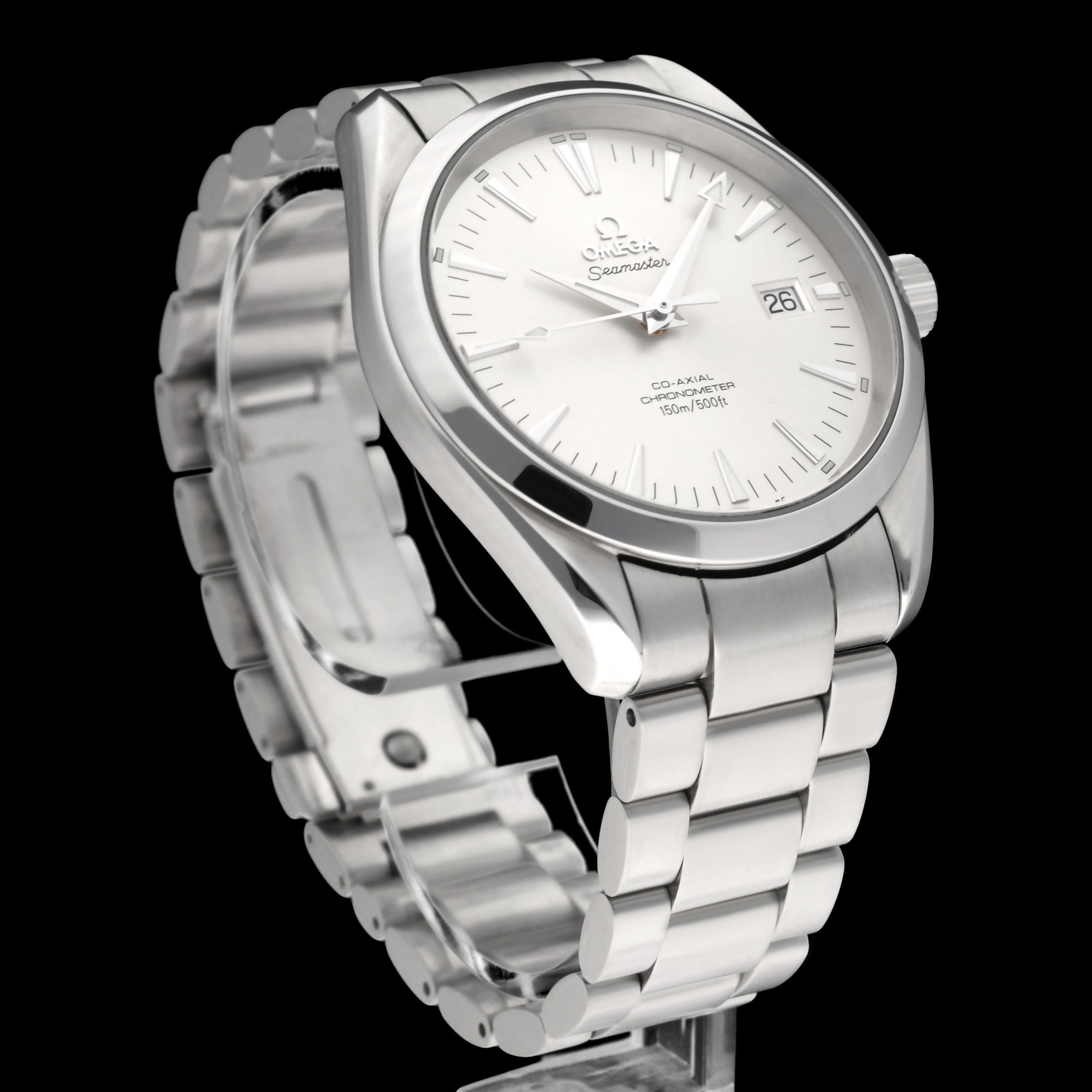 Omega Seamaster Aqua Terra 2503.30.00 - 2004 - Omega horloge - Omega kopen - Omega heren horloge - Trophies Watches