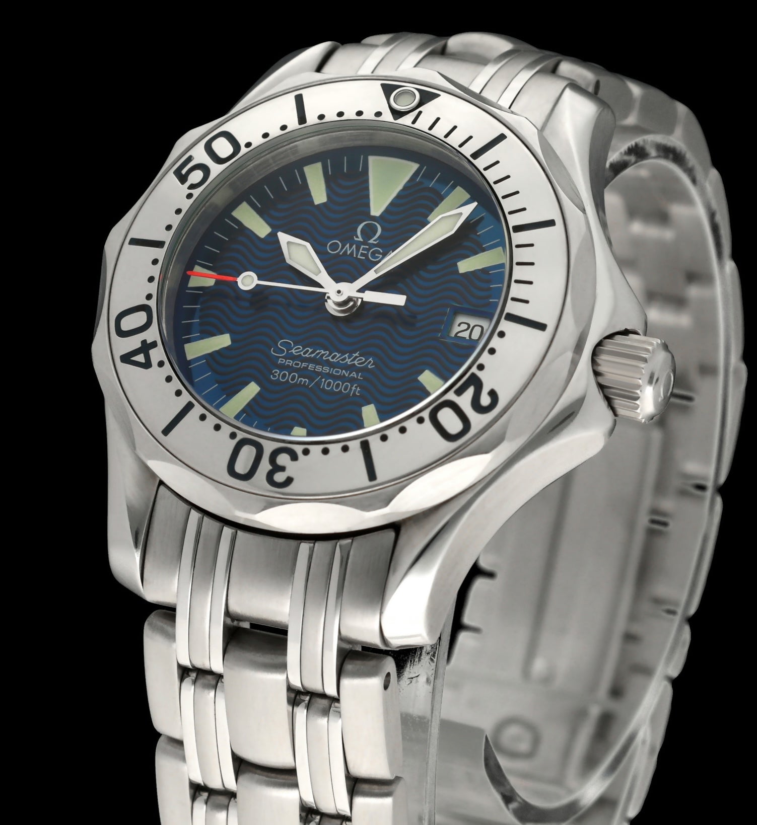 Omega Seamaster Diver 300 M 2554.80.00- 2001 - Omega horloge - Omega kopen - Omega heren horloge - Trophies Watches