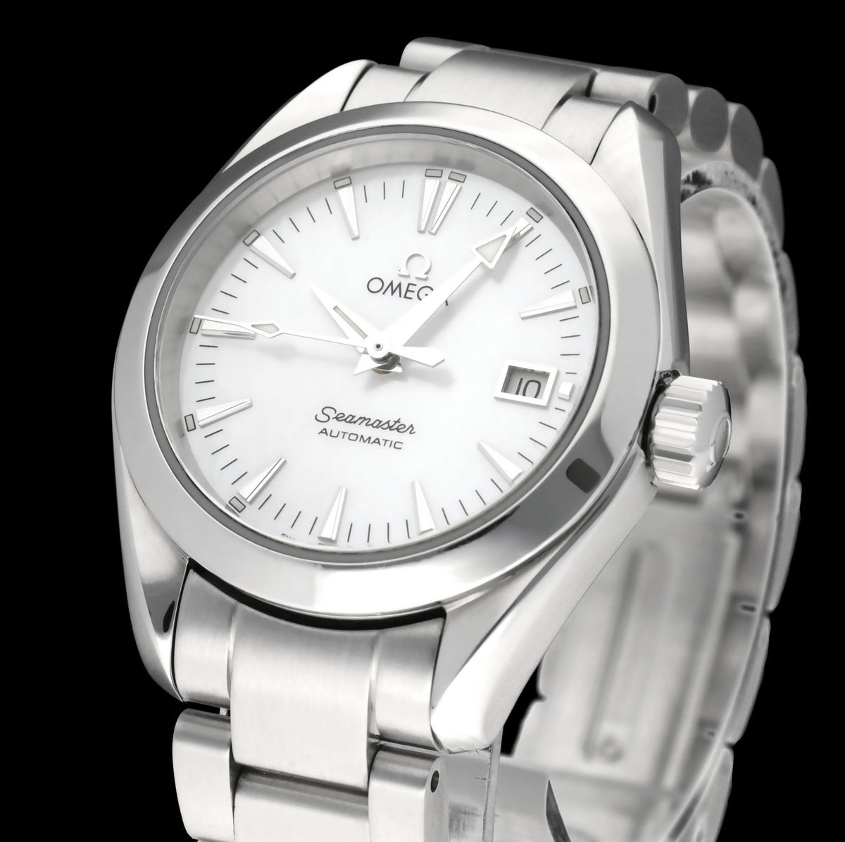 Omega Seamaster Aqua Terra 2573.70.00 - 2005 - Omega horloge - Omega kopen - Omega dames horloge - Trophies Watches