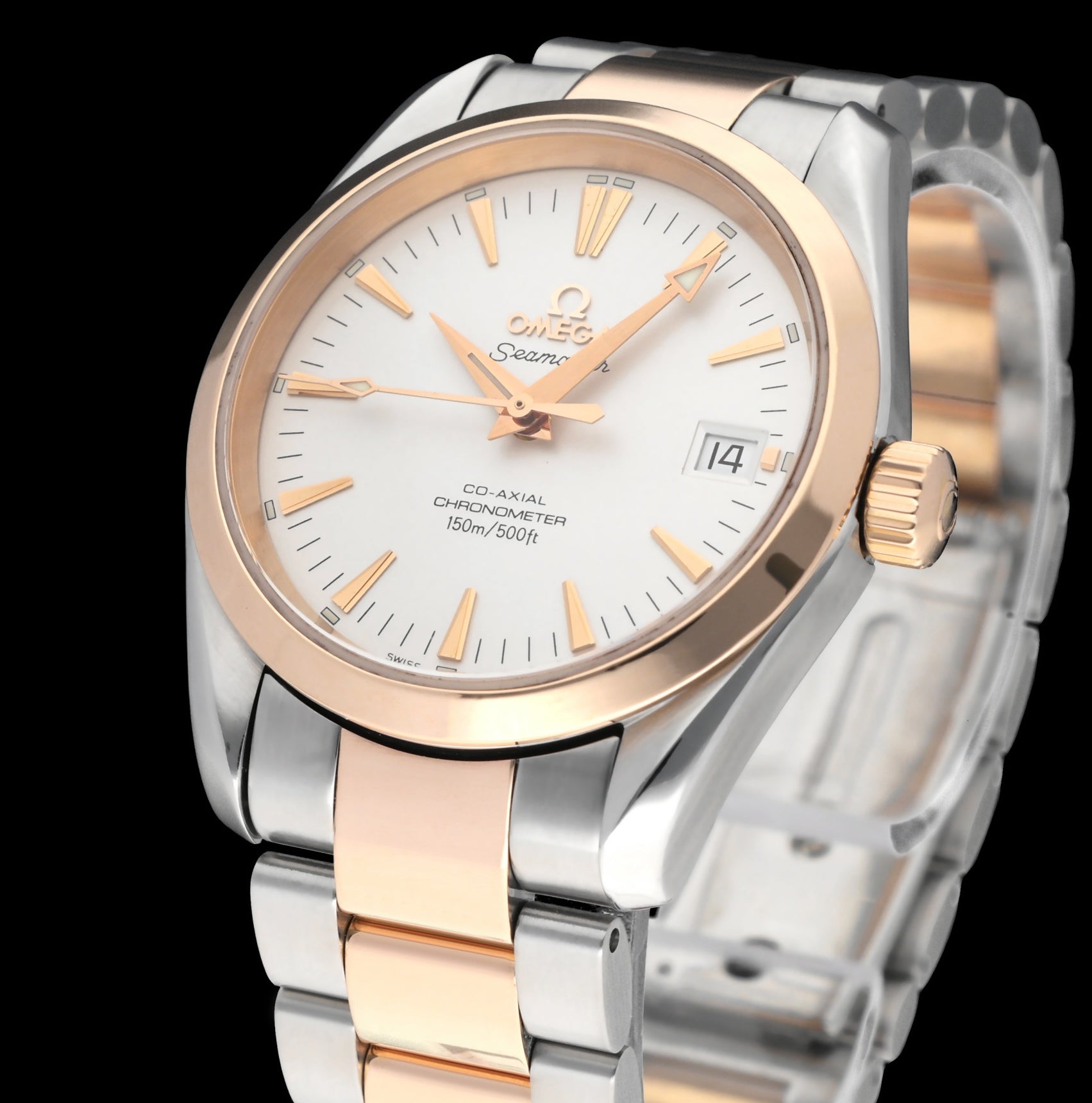 Omega Seamaster Aqua Terra Co-axial 2304.30.00 - 2008 - Omega horloge - Omega kopen - Omega heren horloge - Trophies Watches