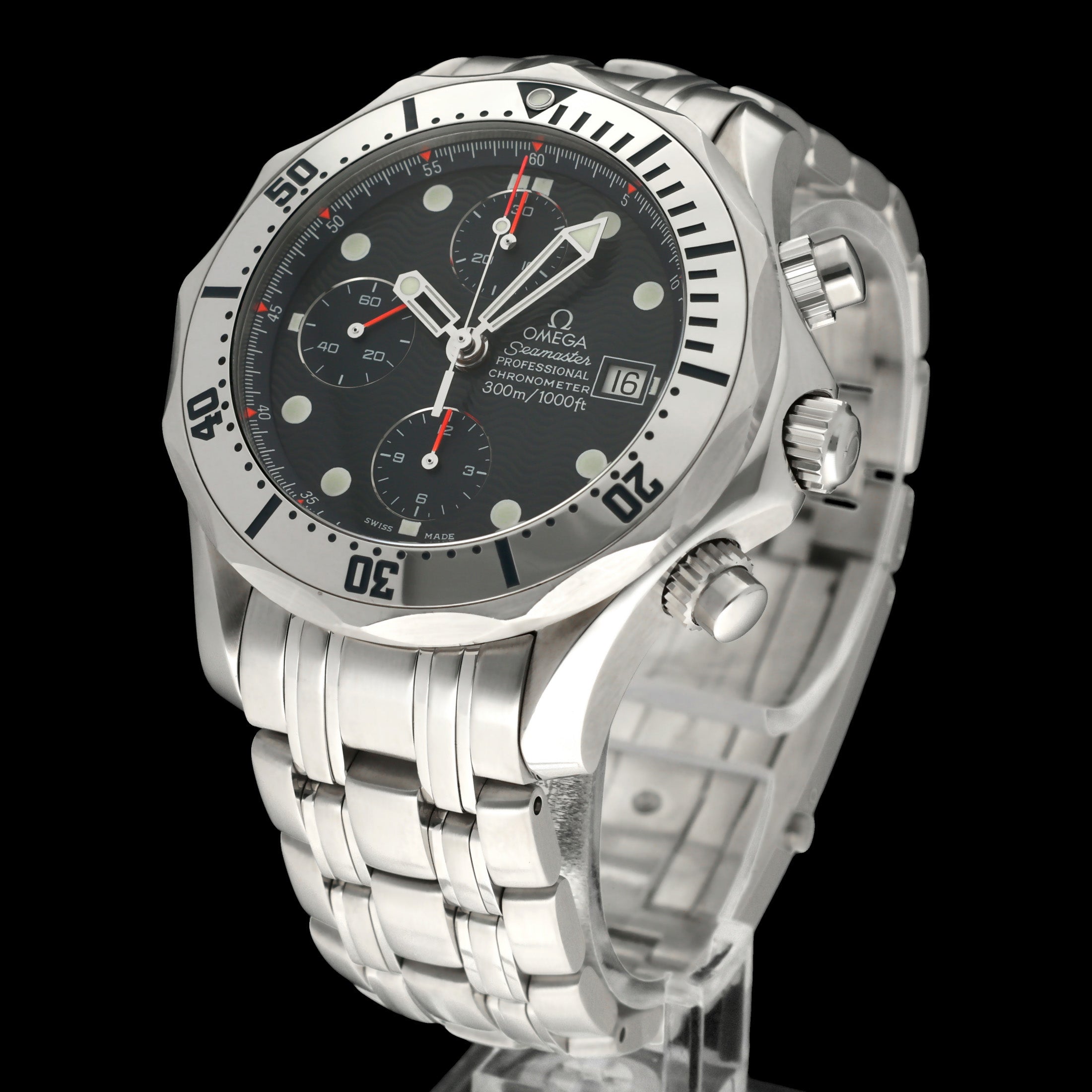Omega Seamaster Diver 300 M 2589.30.00 - 2000 - Omega horloge - Omega kopen - Omega heren horloge - Trophies Watches