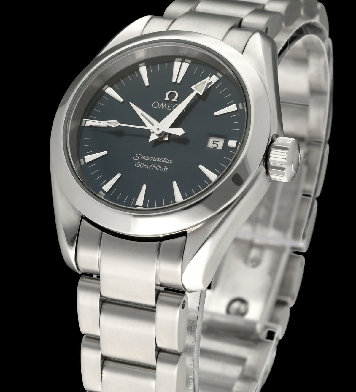 Omega Seamaster Aqua Terra 2577.80 - 2001 - Omega horloge - Omega kopen - Omega dames horloge - Trophies Watches