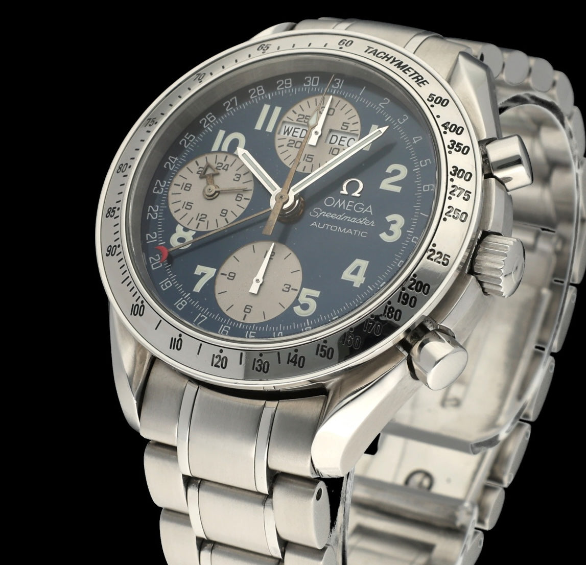 Omega Speedmaster Day Date 3523.81 - 2004 - Omega horloge - Omega kopen - Omega heren horloge - Trophies Watches