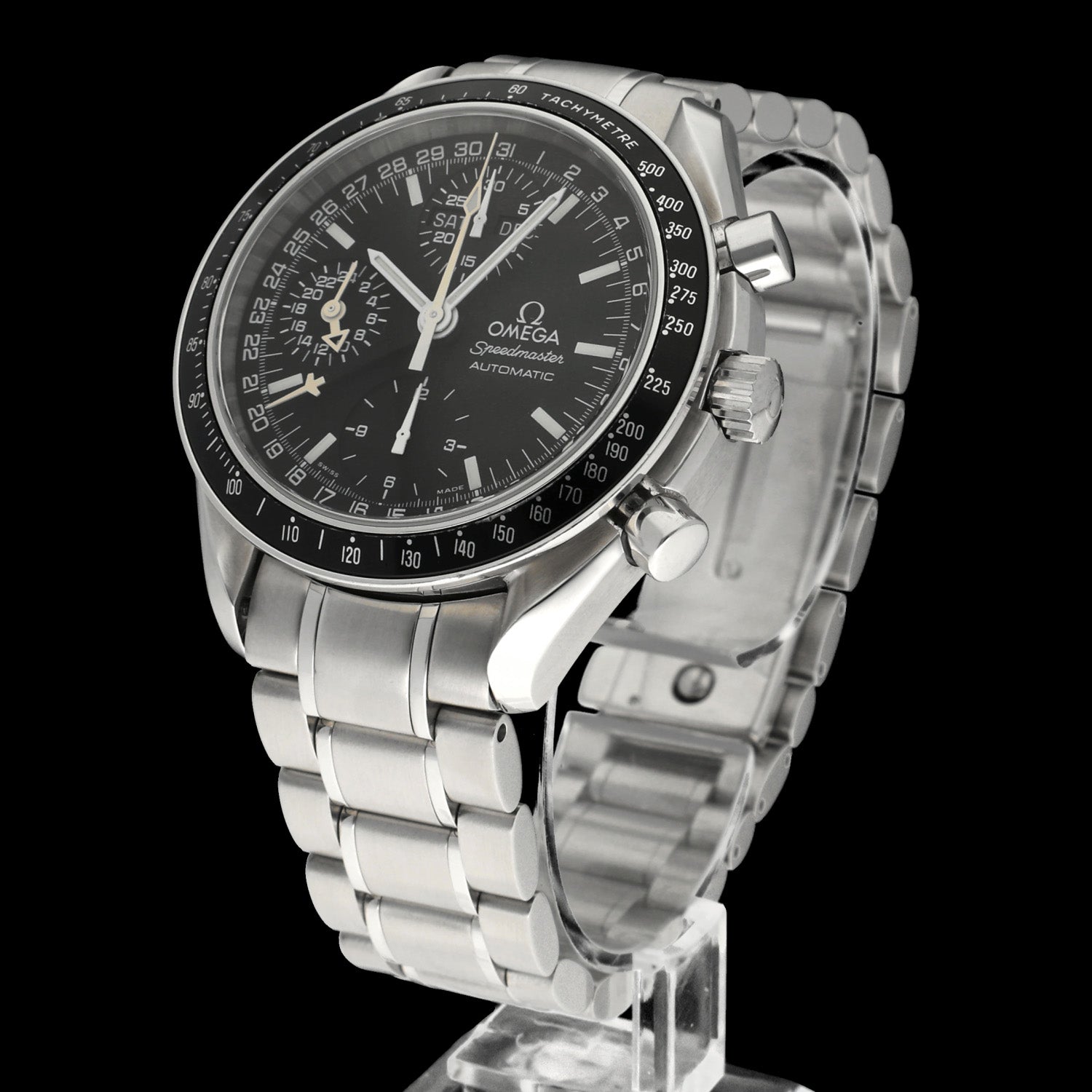 Omega Speedmaster Day Date 3520.50.00 - 1998 - Omega horloge - Omega kopen - Omega heren horloge - Trophies Watches