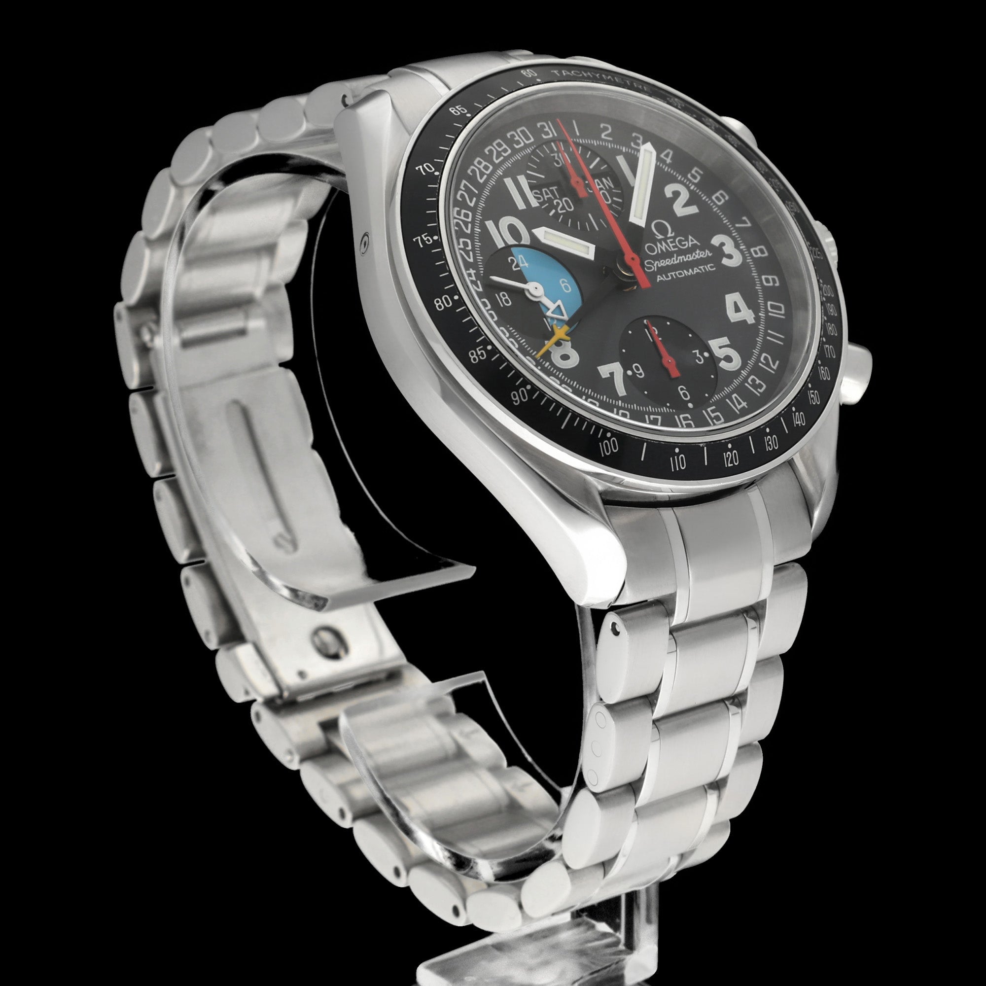 Omega Speedmaster Day Date 3520.53.00 - 1995 - Omega horloge - Omega kopen - Omega heren horloge - Trophies Watches