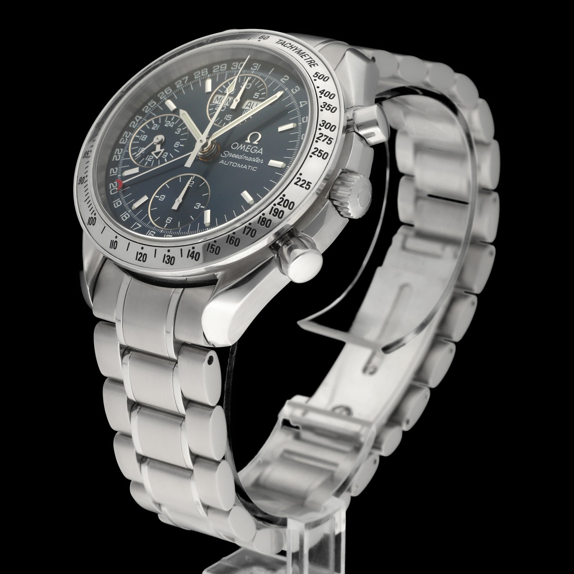 Omega Speedmaster Day Date 3523.80.00 - 2007 - Omega horloge - Omega kopen - Omega heren horloge - Trophies Watches