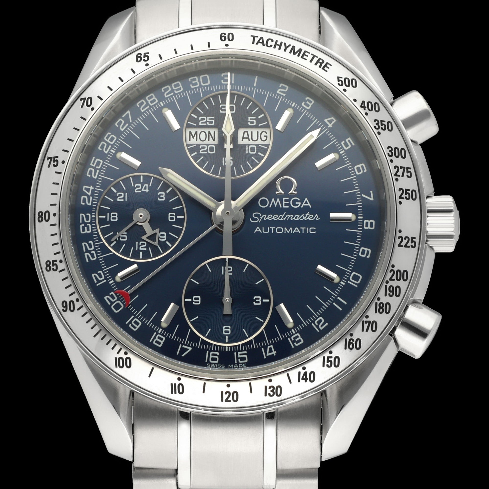 Omega Speedmaster Day Date 3523.80.00 - 2007 - Omega horloge - Omega kopen - Omega heren horloge - Trophies Watches