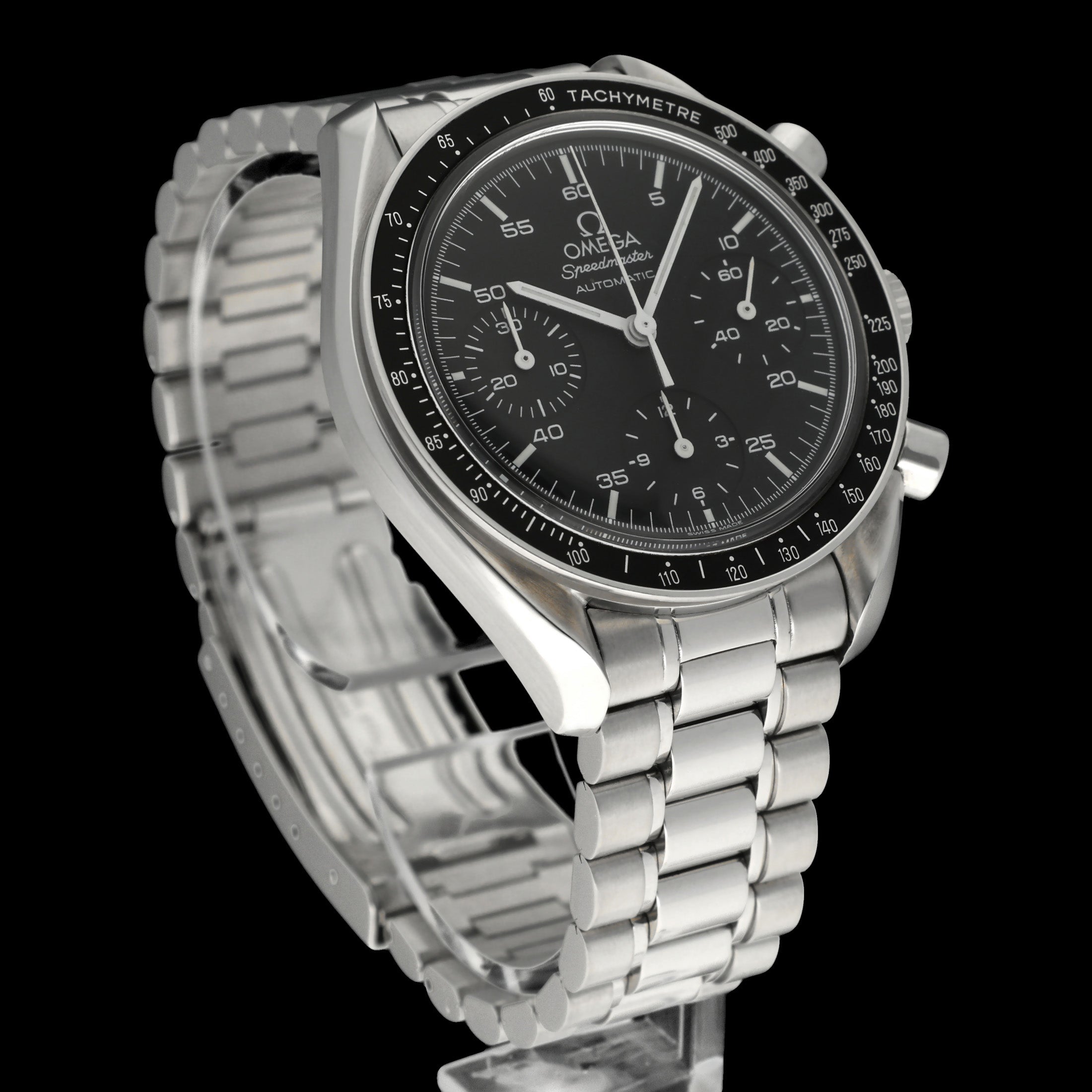 Omega Speedmaster Reduced 3510.50.00 - 2000 - Omega horloge - Omega kopen - Omega heren horloge - Trophies Watches
