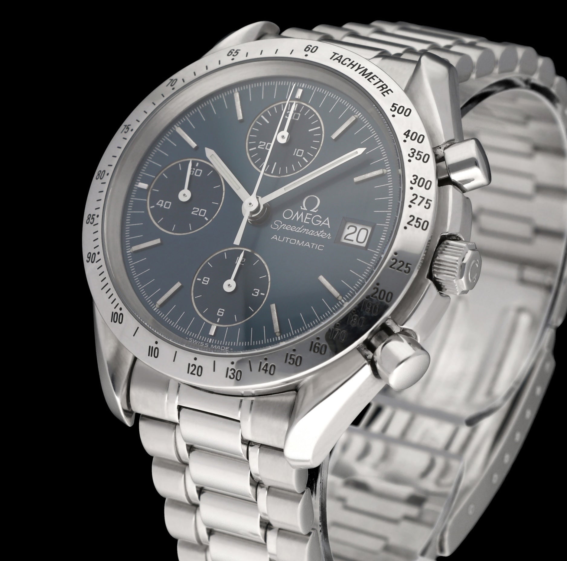 Omega Speedmaster 3511.80.00 - 1995 - Omega horloge - Omega kopen - Omega heren horloge - Trophies Watches
