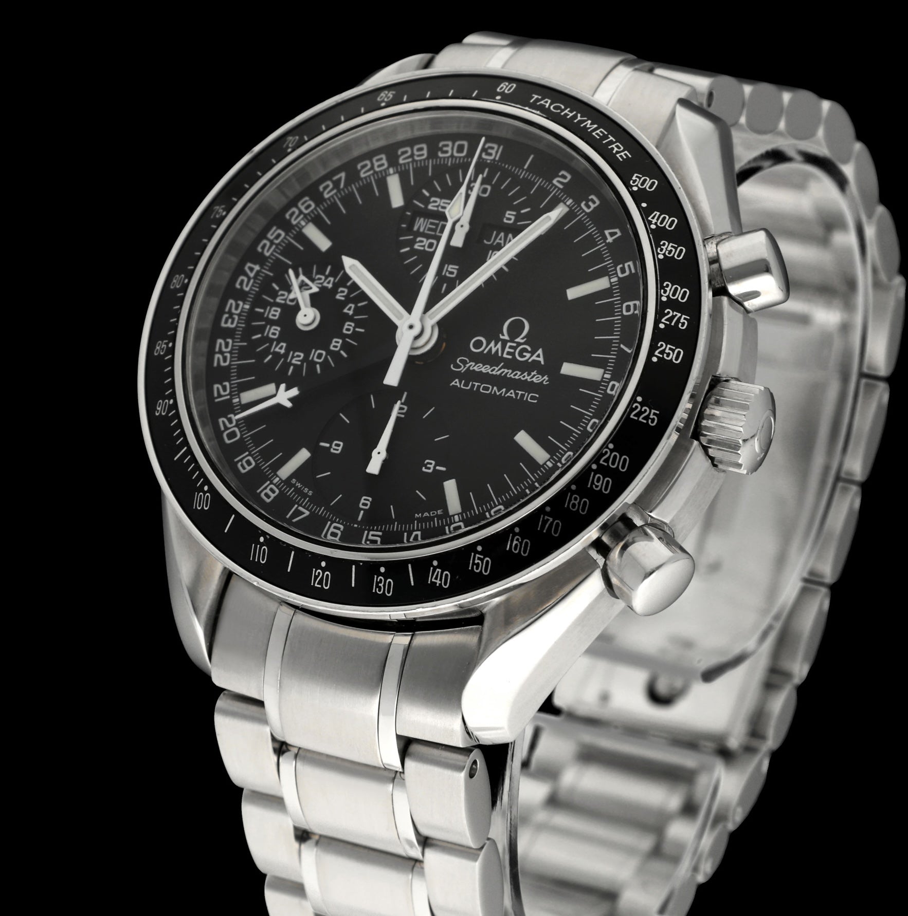 Omega Speedmaster Day Date 3520.50.00 - 1999 - Omega horloge - Omega kopen - Omega heren horloge - Trophies Watches