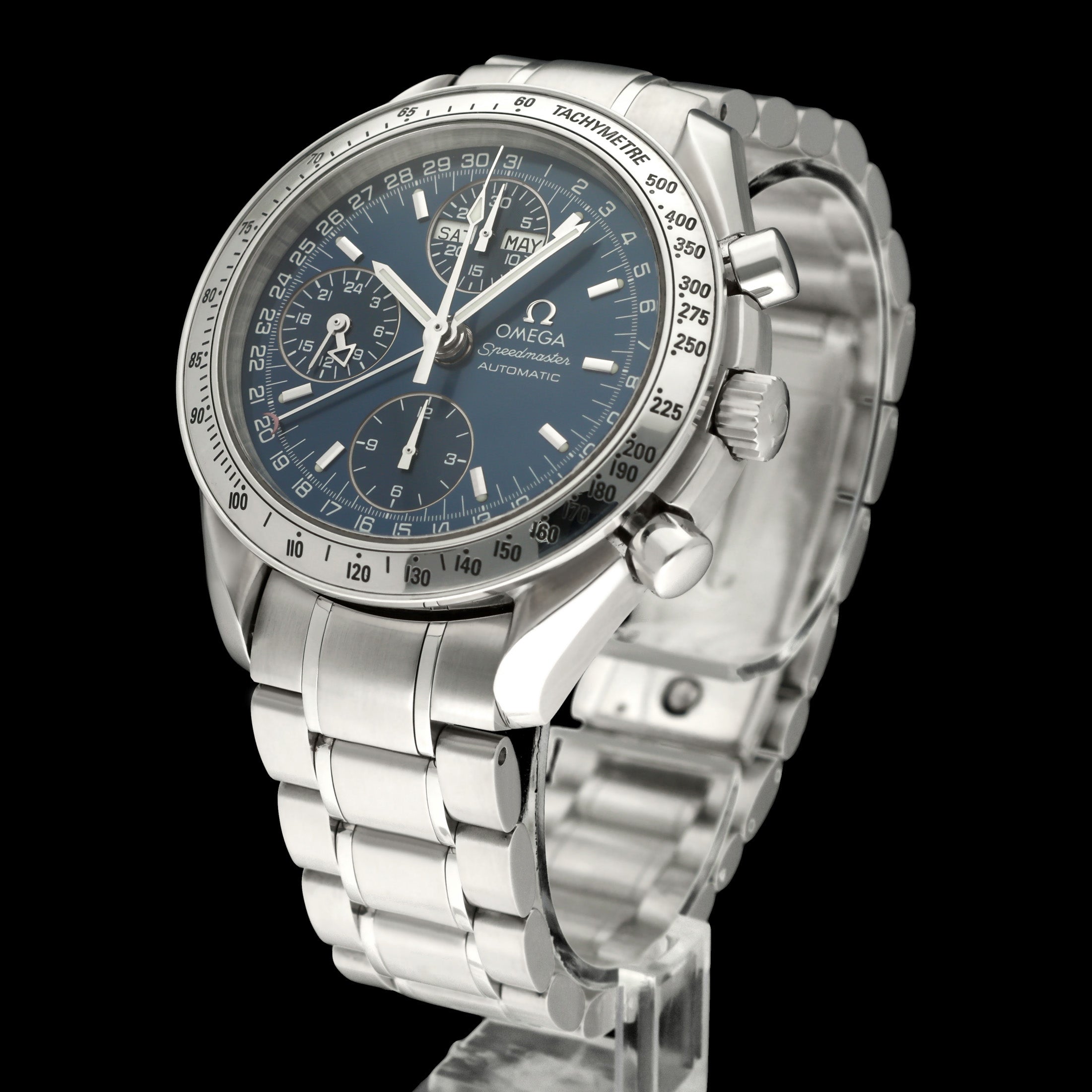 Omega Speedmaster Day Date 3523.80.00 - 2000 - Omega horloge - Omega kopen - Omega heren horloge - Trophies Watches