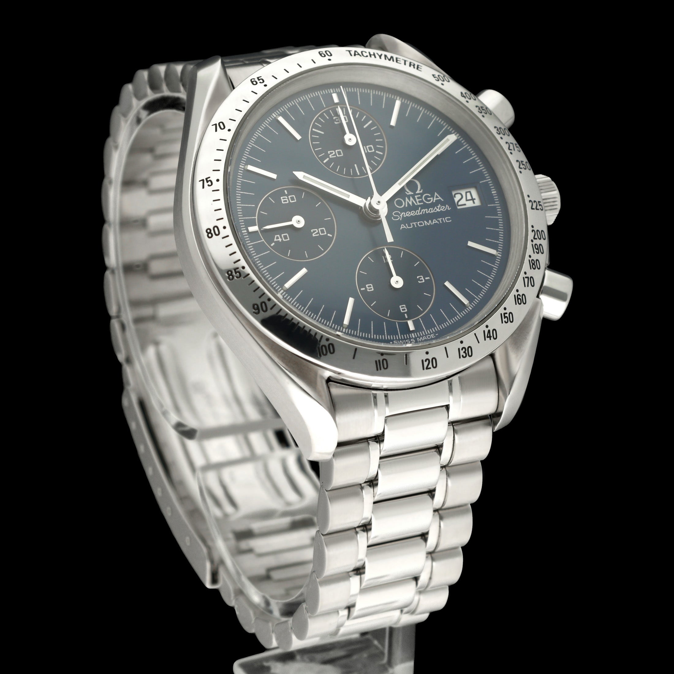 Omega Speedmaster 3511.80.00 - 1998 - Omega horloge - Omega kopen - Omega heren horloge - Trophies Watches