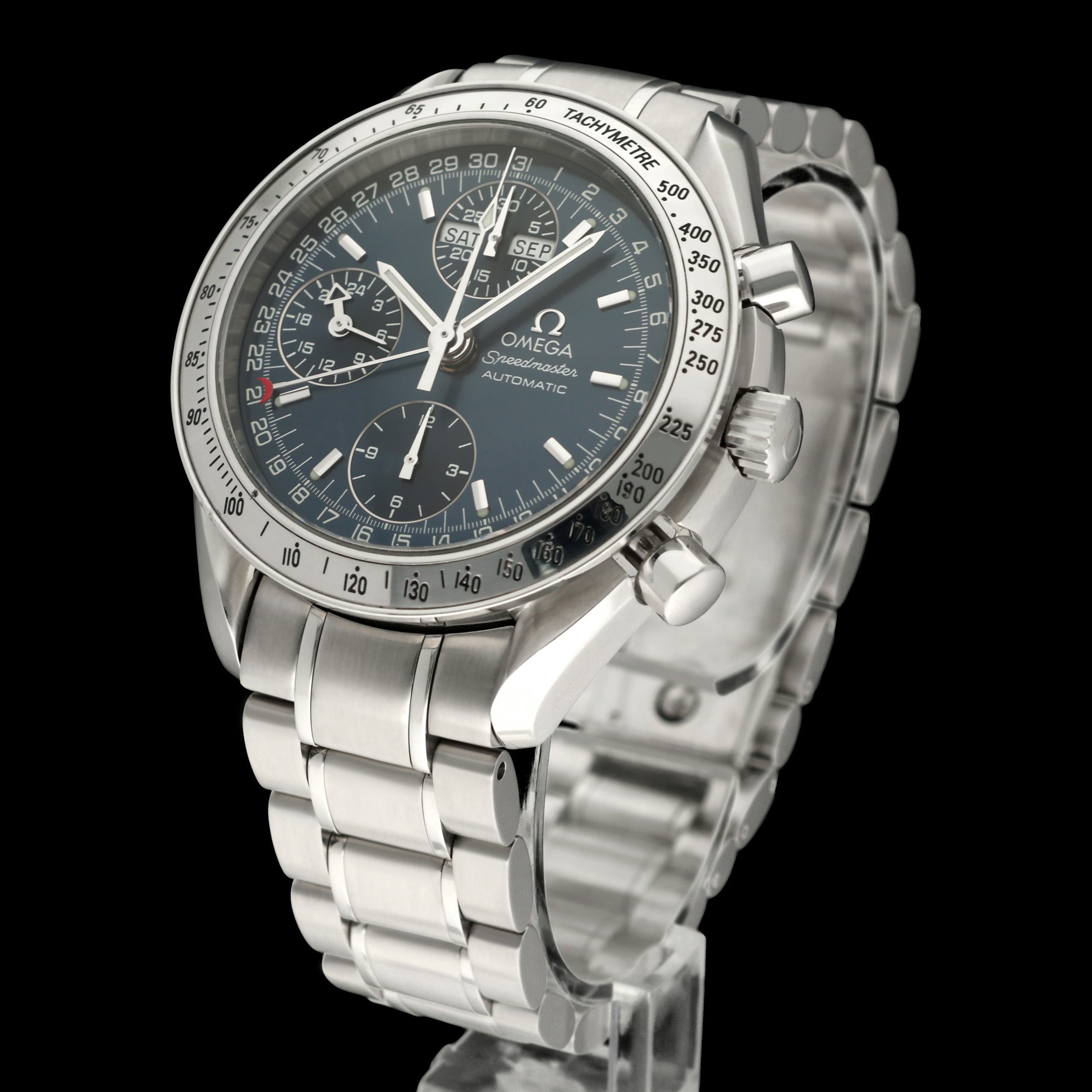 Omega Speedmaster Day Date 3523.80.00 - 1998 - Omega horloge - Omega kopen - Omega heren horloge - Trophies Watches