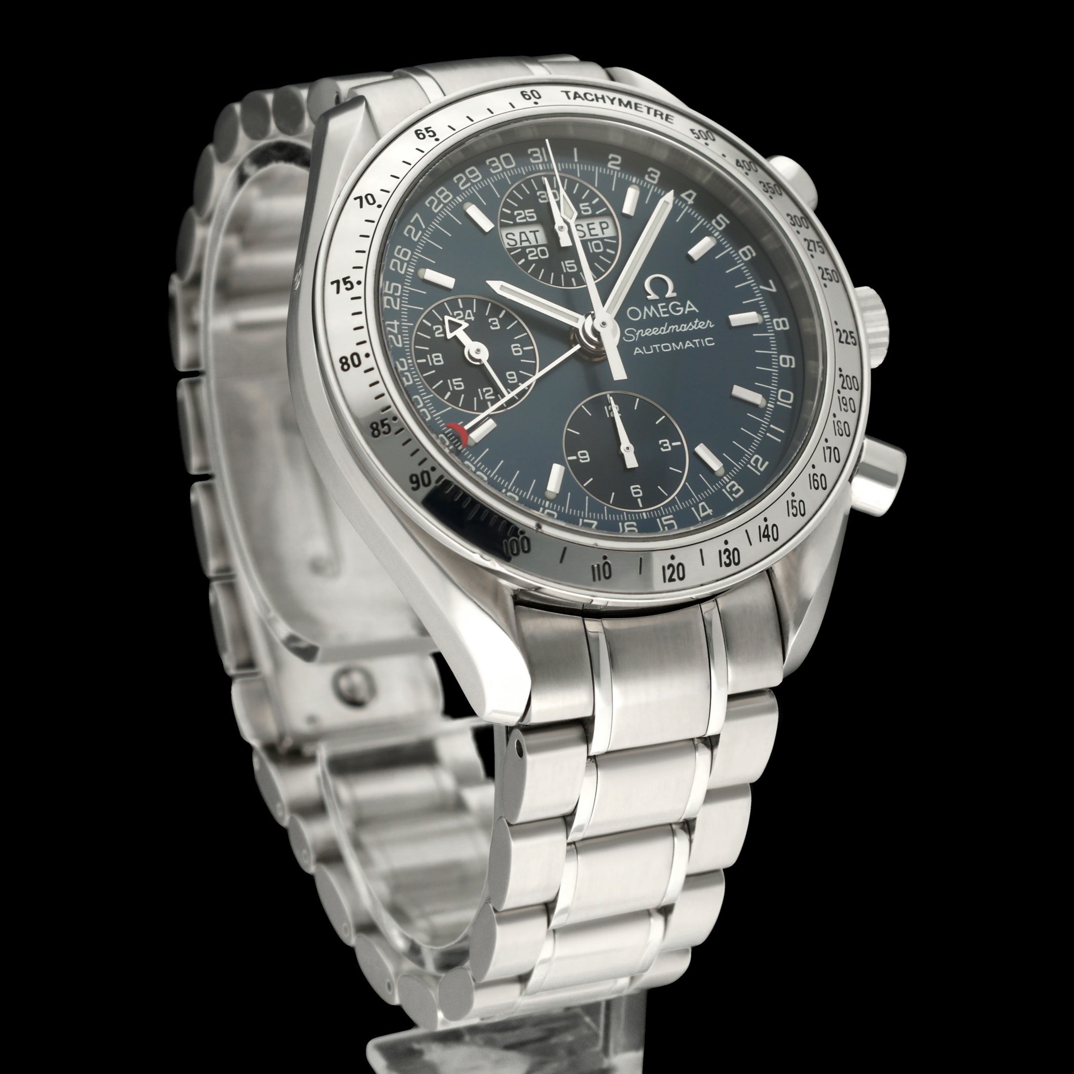 Omega Speedmaster Day Date 3523.80.00 - 1998 - Omega horloge - Omega kopen - Omega heren horloge - Trophies Watches